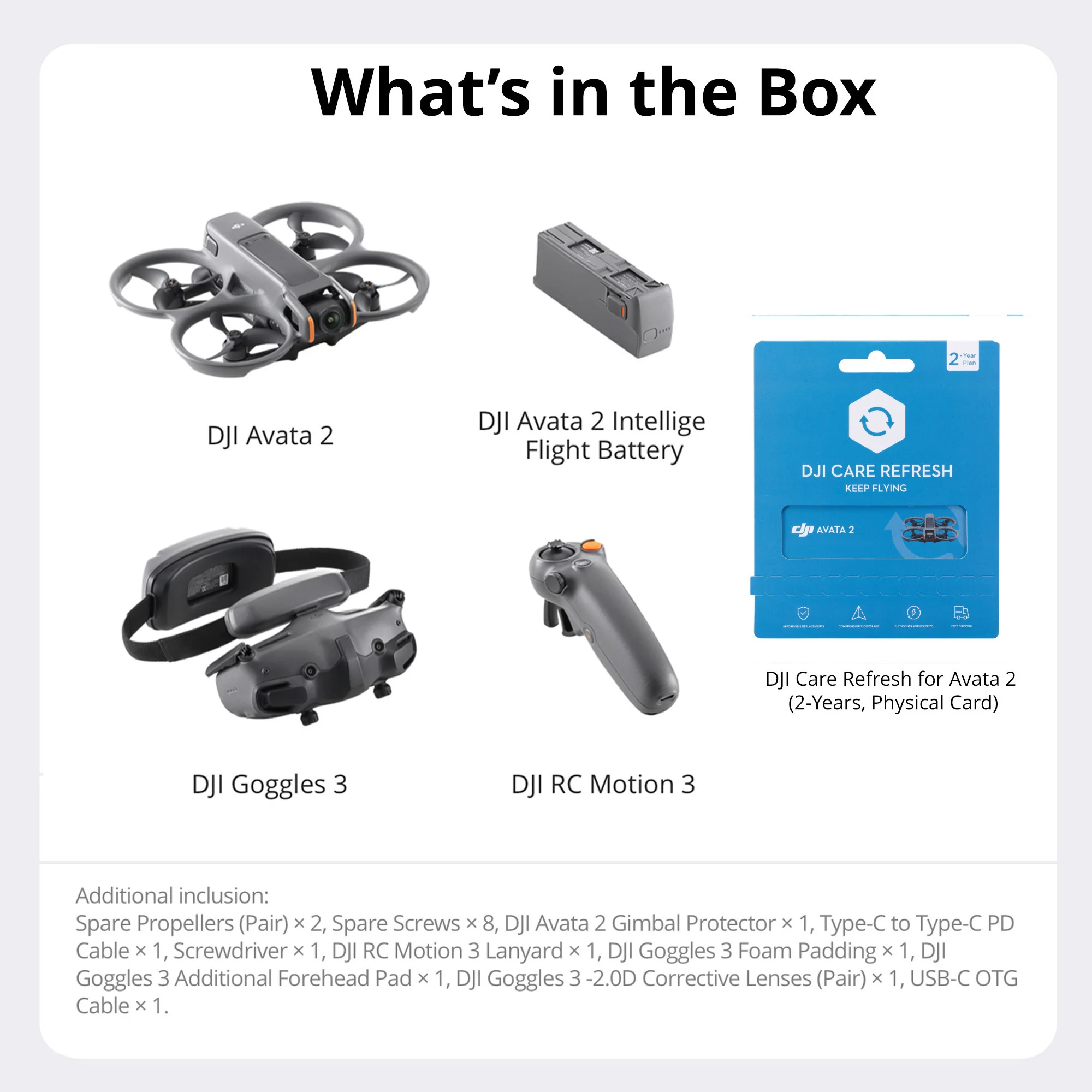 DJI Avata 2 (Single Battery) Bundle with Care Refresh 2-Year Plan Card - Image 7