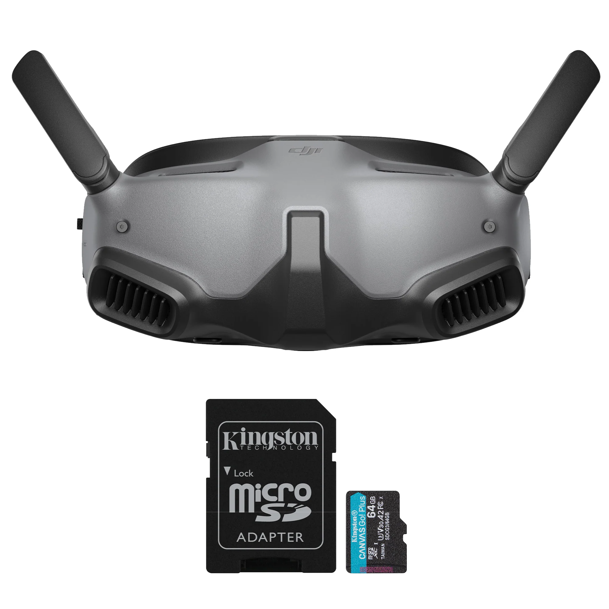 DJI Goggles Integra with  64GB MicroSDXC Card Bundle - Goggles with Two 100Hz HD Micro-OLED Displays