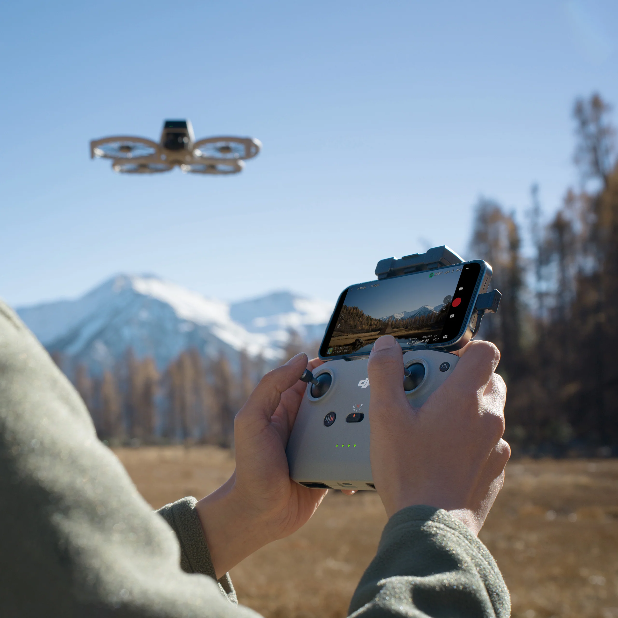 DJI Flip Mini Camera Drone with Kingston 128GB MicroSDXC Canvas Go Plus Memory Card Bundle - Image 7