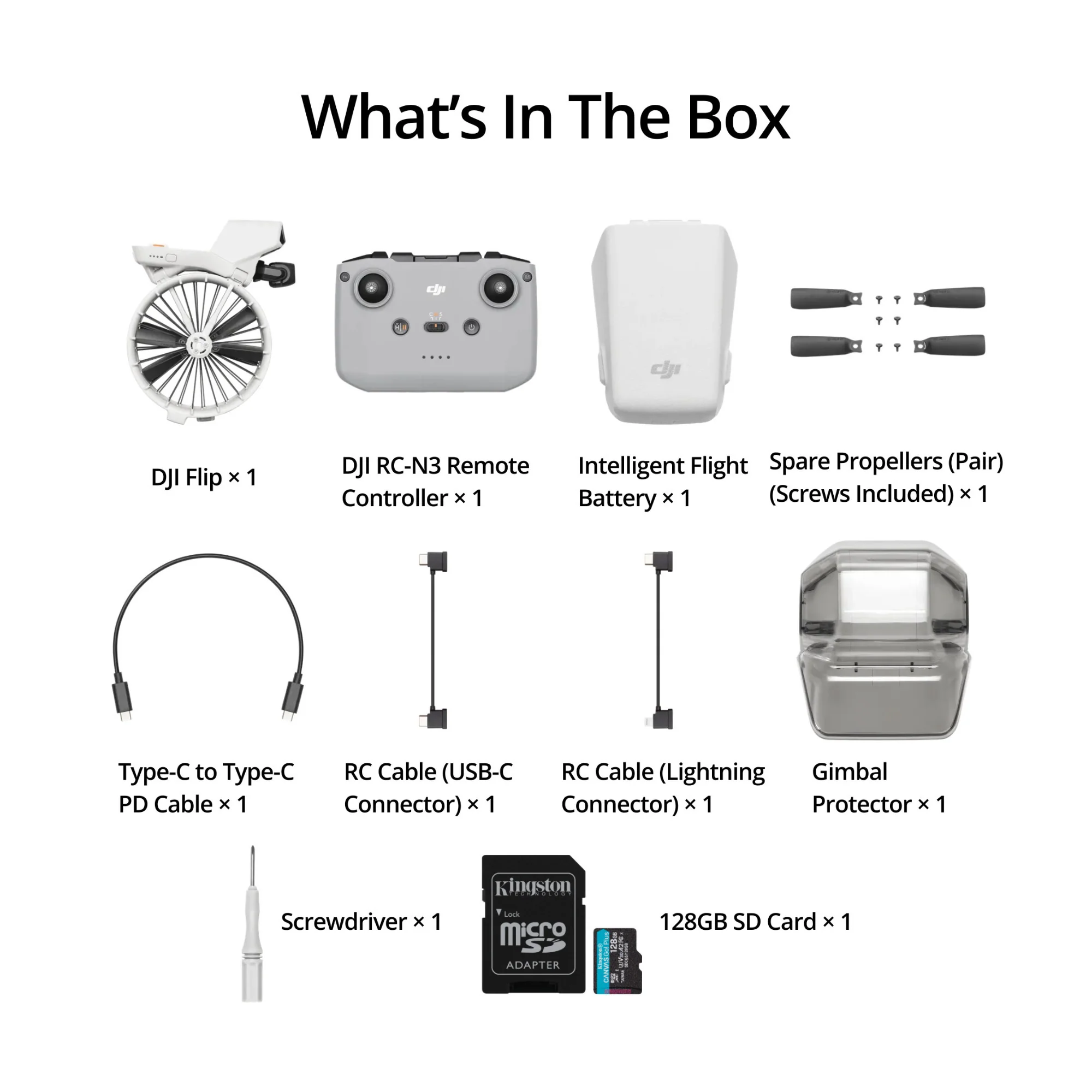 DJI Flip (GL) with 128GB SD Card Bundle - Image 6