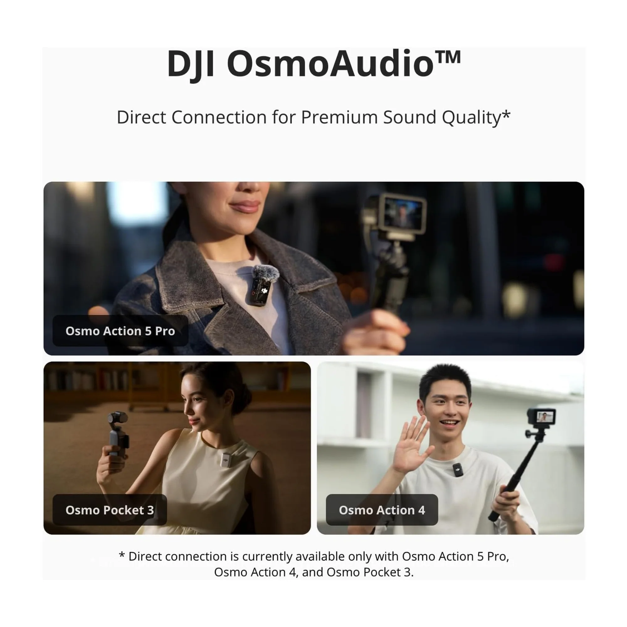 DJI Mic 2 (1 TX, Platinum White) with Omnidirectional Lavalier Microphone - Image 5