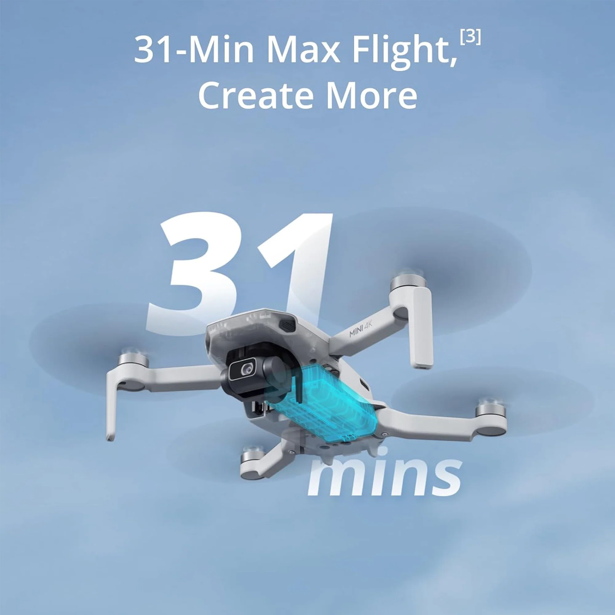 DJI Mini 4K Drone with 4K UHD Camera for Adults with  DJI Care Refresh 2-Year Plan Bundle - Image 5