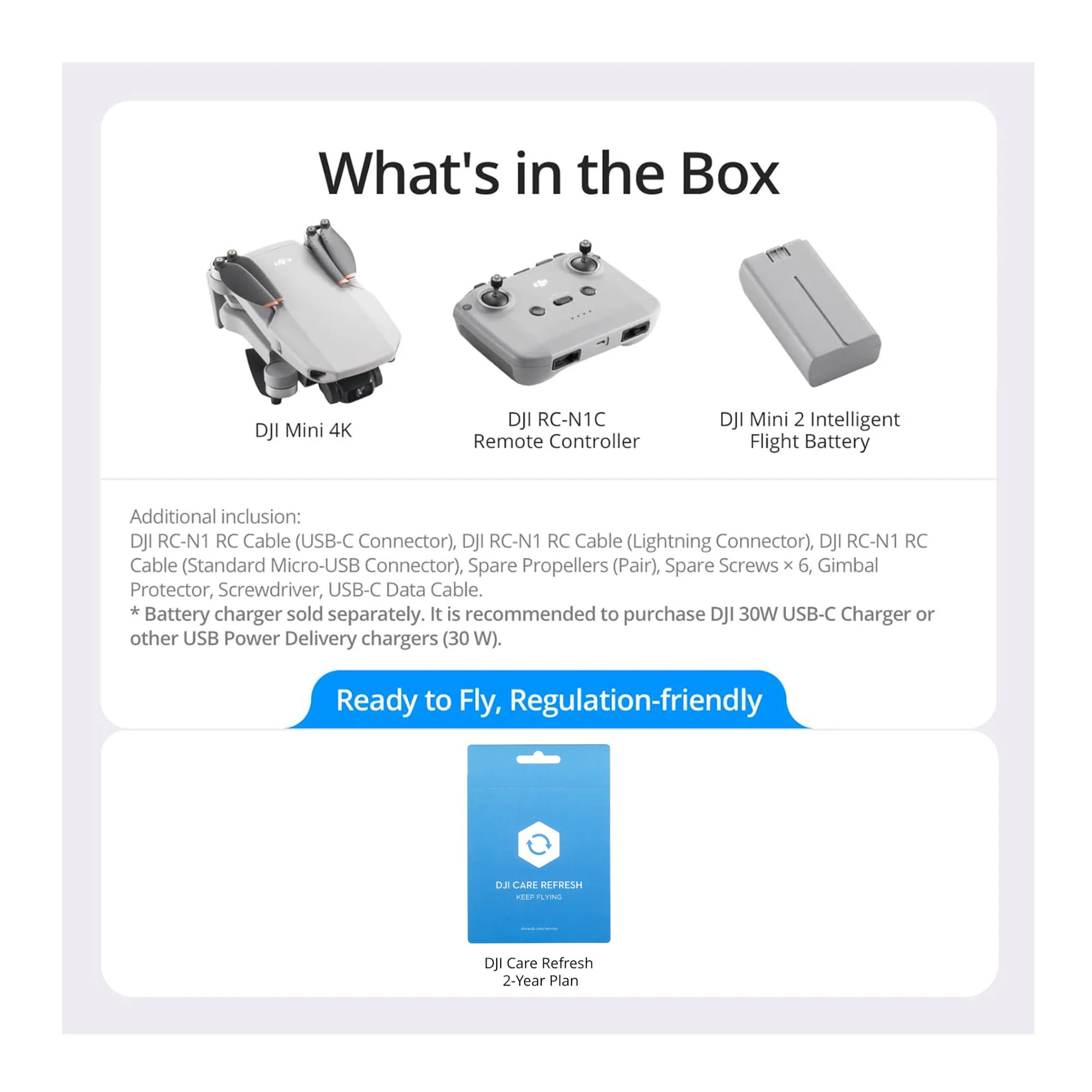 DJI Mini 4K Drone with 4K UHD Camera for Adults with  DJI Care Refresh 2-Year Plan Bundle - Image 7