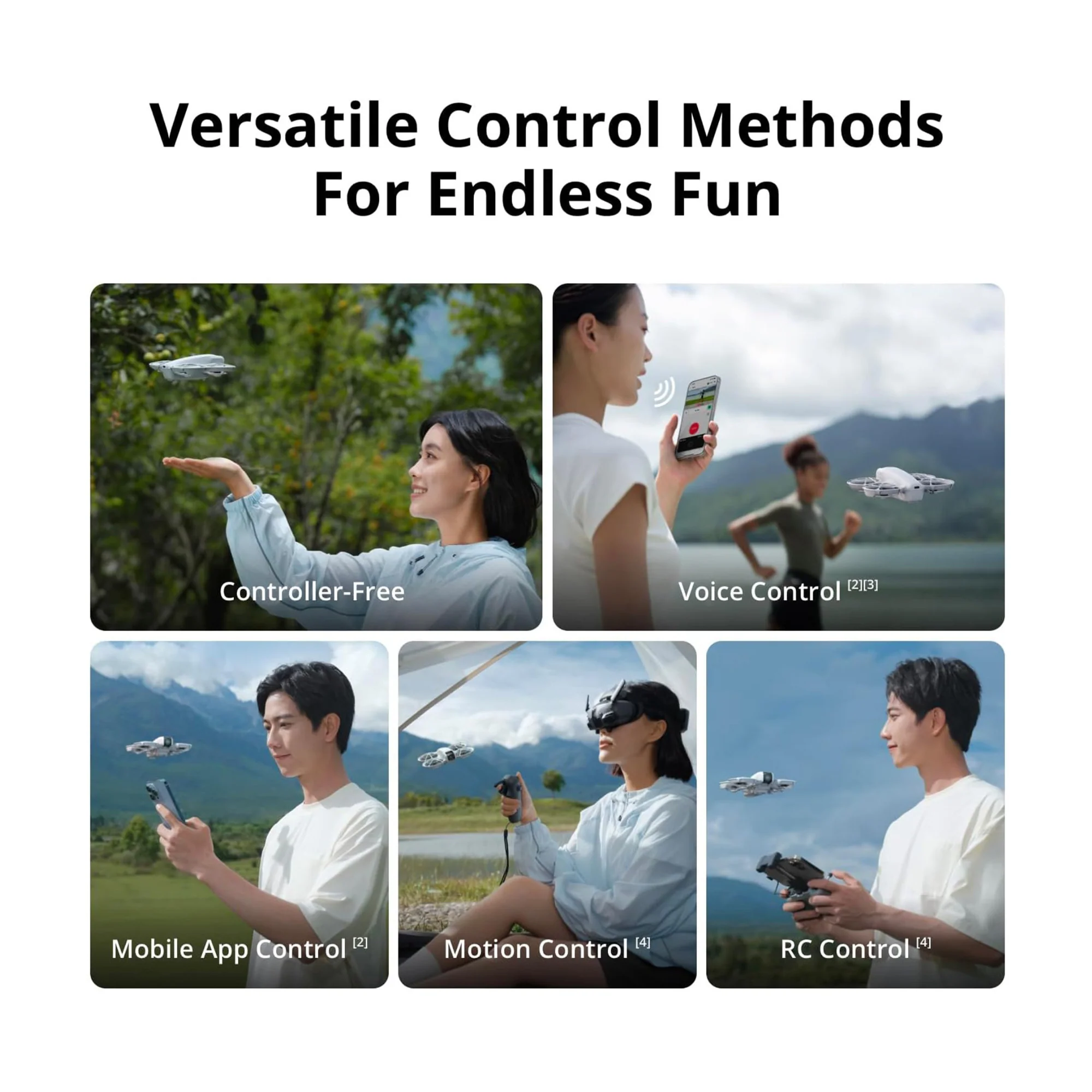DJI Neo Palm Sized Lightweight Drone with Two Intelligent Flight Batteries and Drone Landing Pad - Image 5