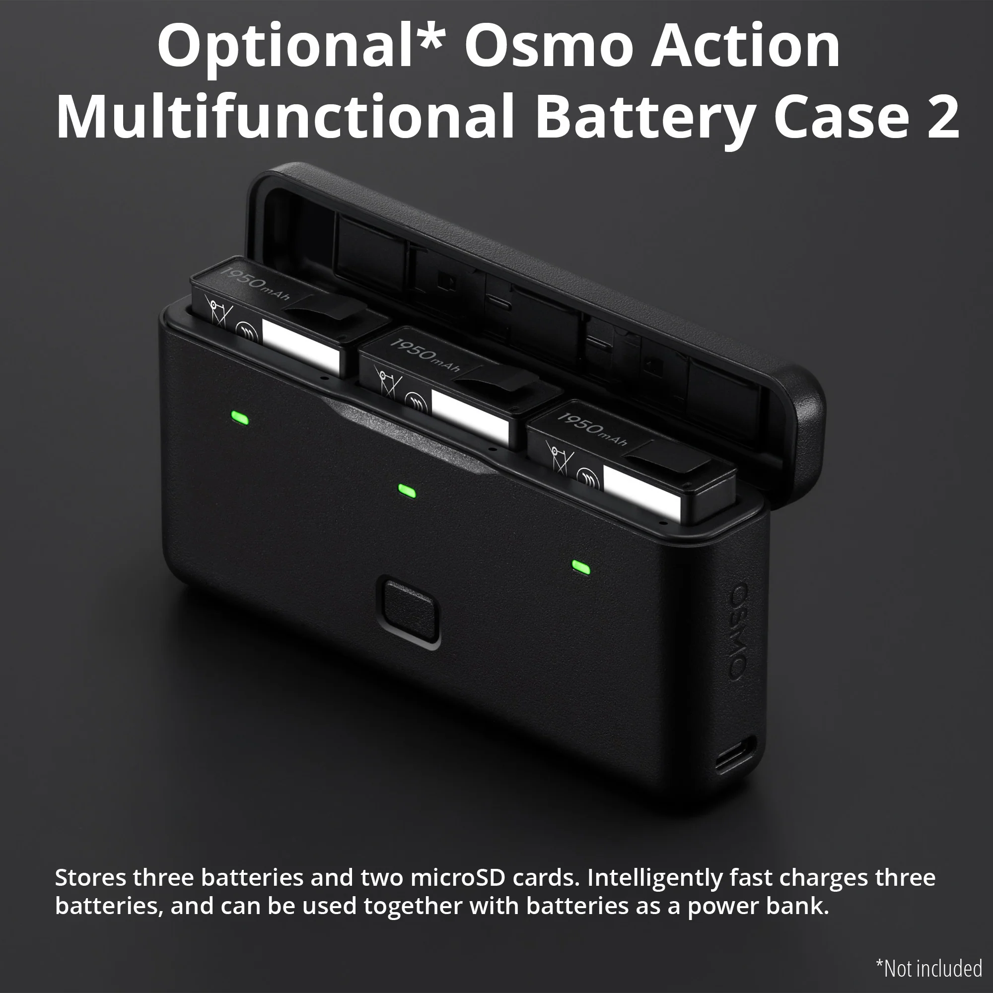 DJI Osmo Action Extreme Battery Plus (2-pack) with  Silicone Protector for Action 5 Pro /Action4/ 3 - Image 4