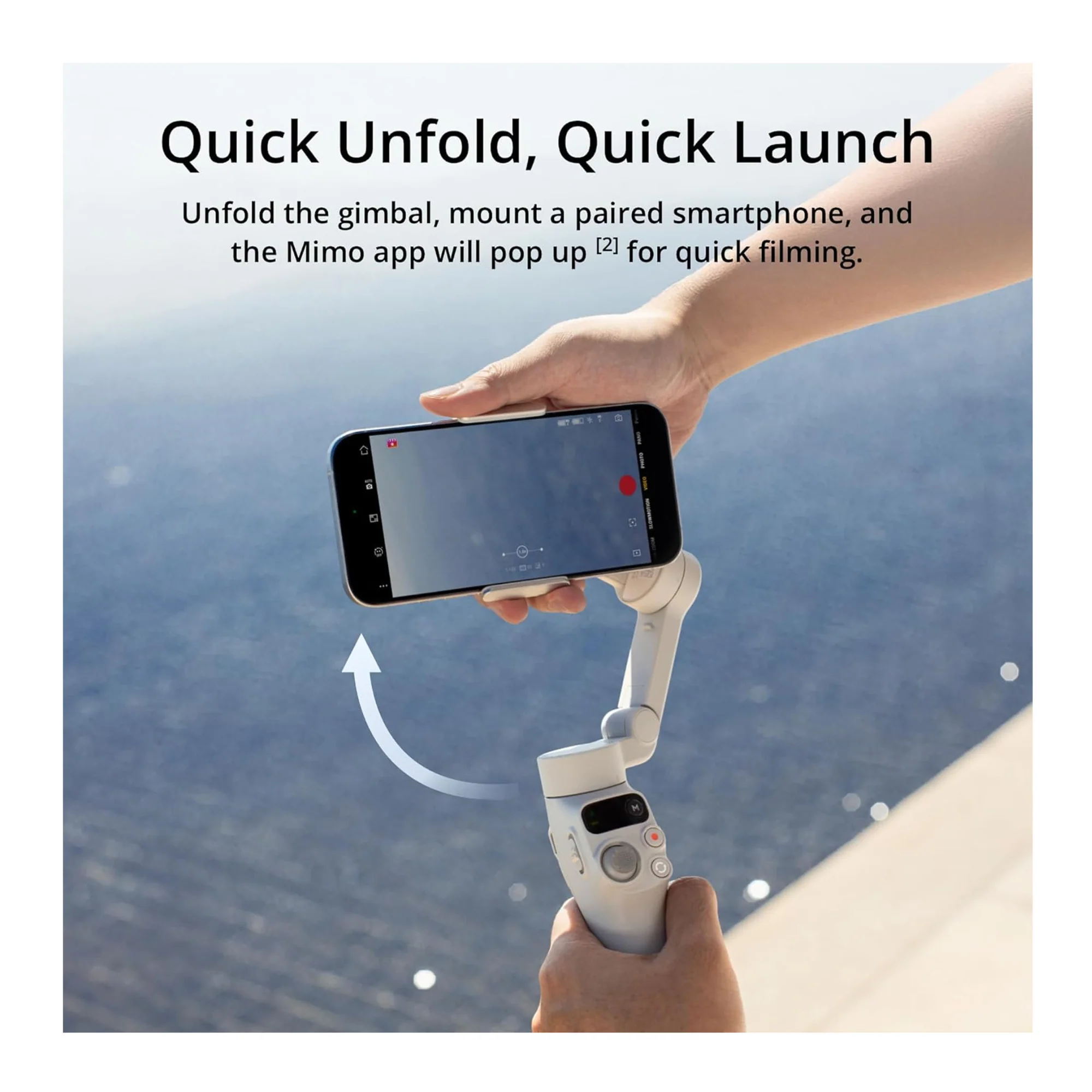 DJI Osmo Mobile 7 Gimbal with Multifunction Magnetic Fill-in light and Travel Case - Image 4
