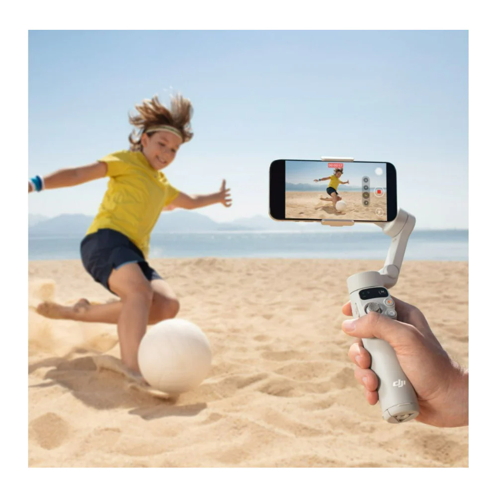 DJI Osmo Mobile 7 Gimbal with DJI Mic 2 TX, Lavalier Microphone, and Travel Case - Image 8