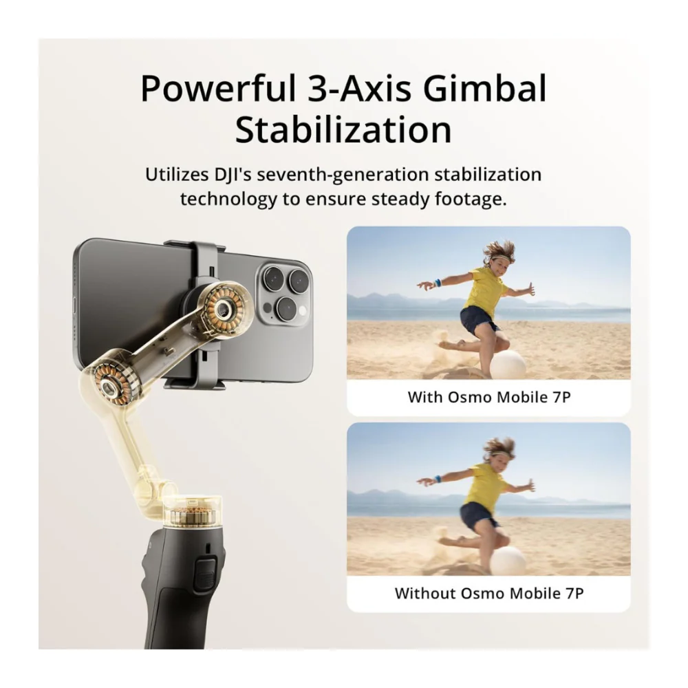 DJI Osmo Mobile 7P Gimbal with 7th Gen Stabilization Bundle - Image 2
