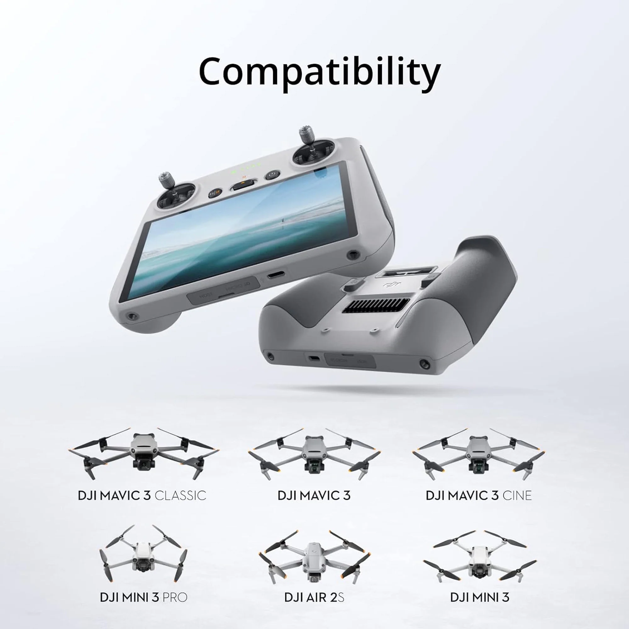 DJI RC Lightweight FHD Remote Controller for DJI Drones with 64GB SD Card, Cover, and Landing Pad - Image 5