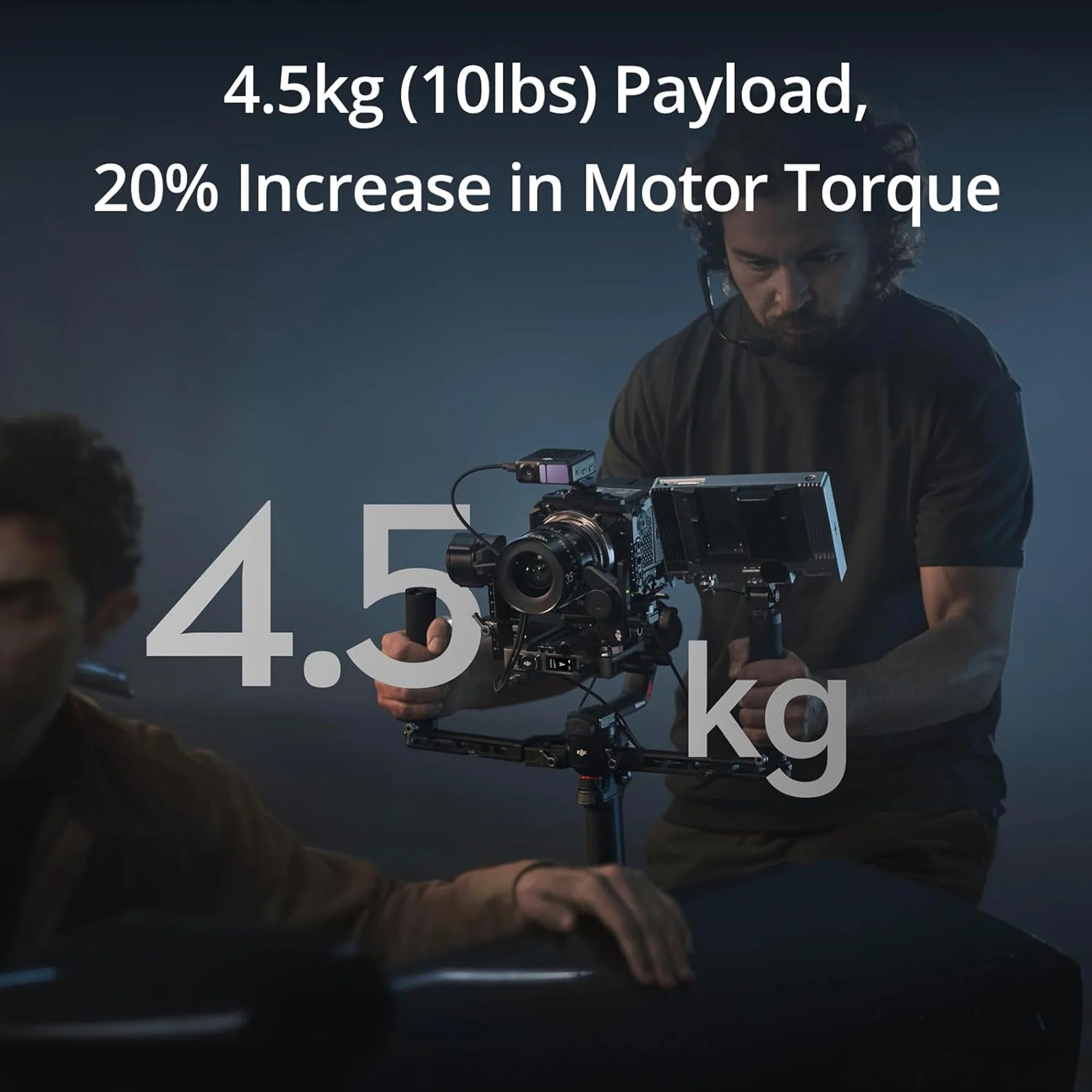 DJI RS 4 Pro Combo Flagship Stabilizer with 2nd-Gen Native Vertical Shooting with Hard Case Bundle - Image 3