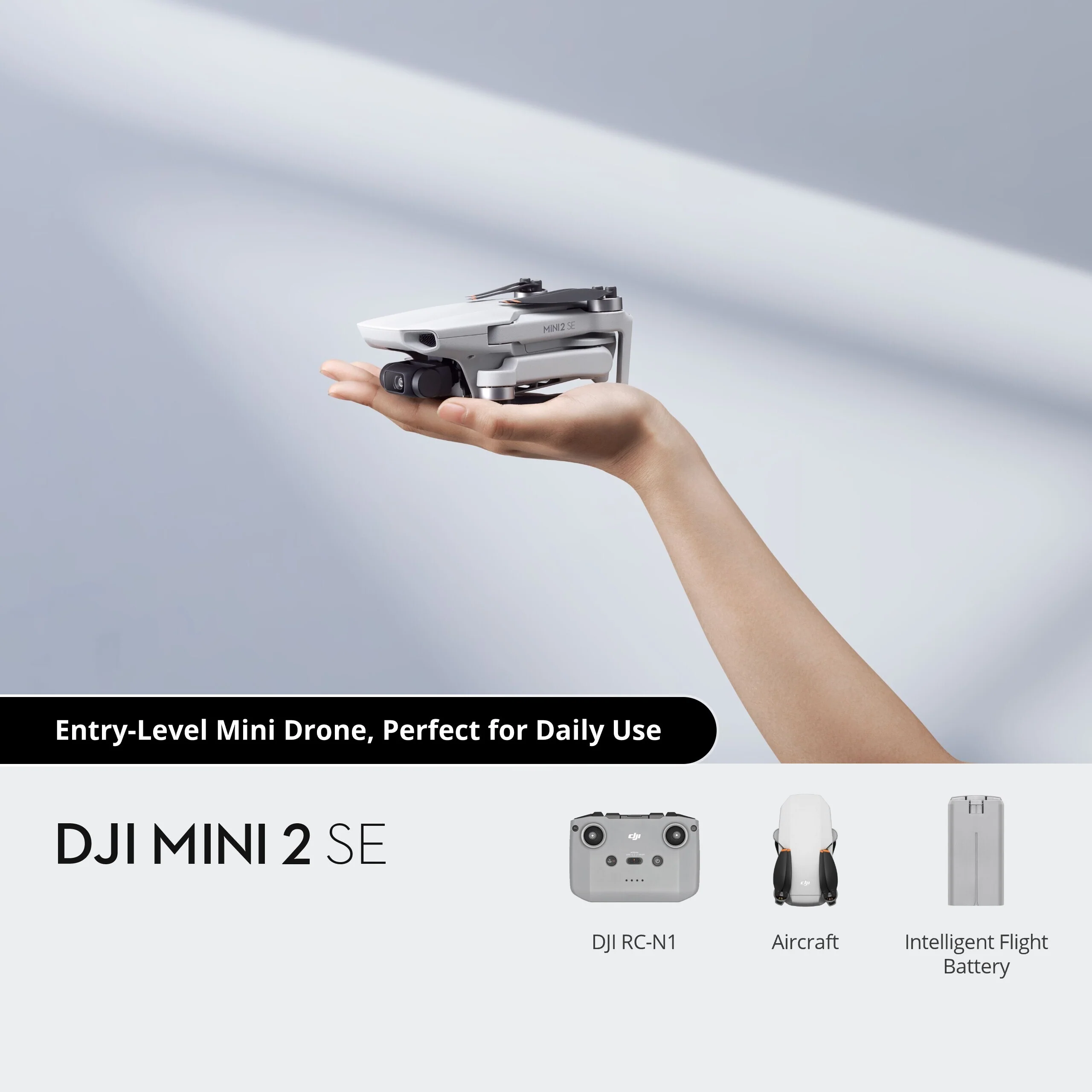 DJI Mini 2 SE Drone Flight Kit with Case, LED Light Flash, Propellers (2-Pairs), and 128GB MicroSDXC - Image 6