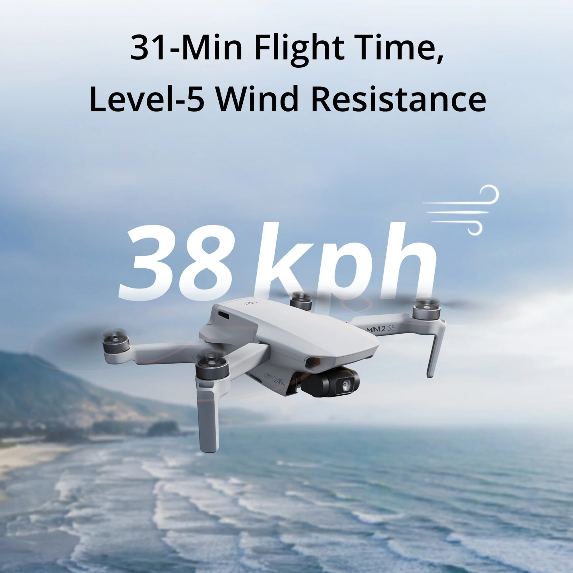 DJI Mini 2 SE Fly More Combo with 64GB Memory Card-  Lightweight Mini Camera Drone with 2.7K Video - Image 4