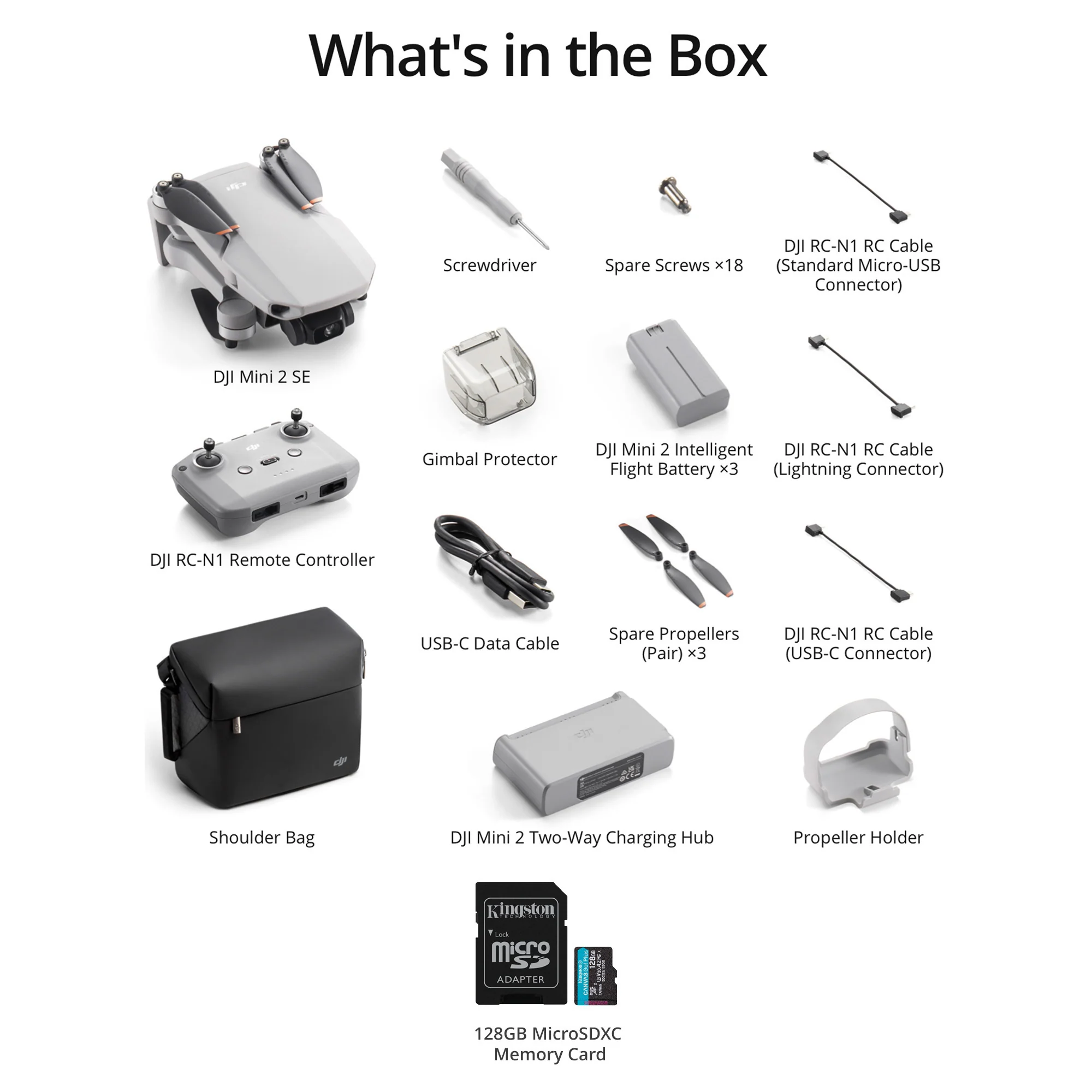 DJI Mini 2 SE Fly More Combo with 64GB Memory Card-  Lightweight Mini Camera Drone with 2.7K Video - Image 6