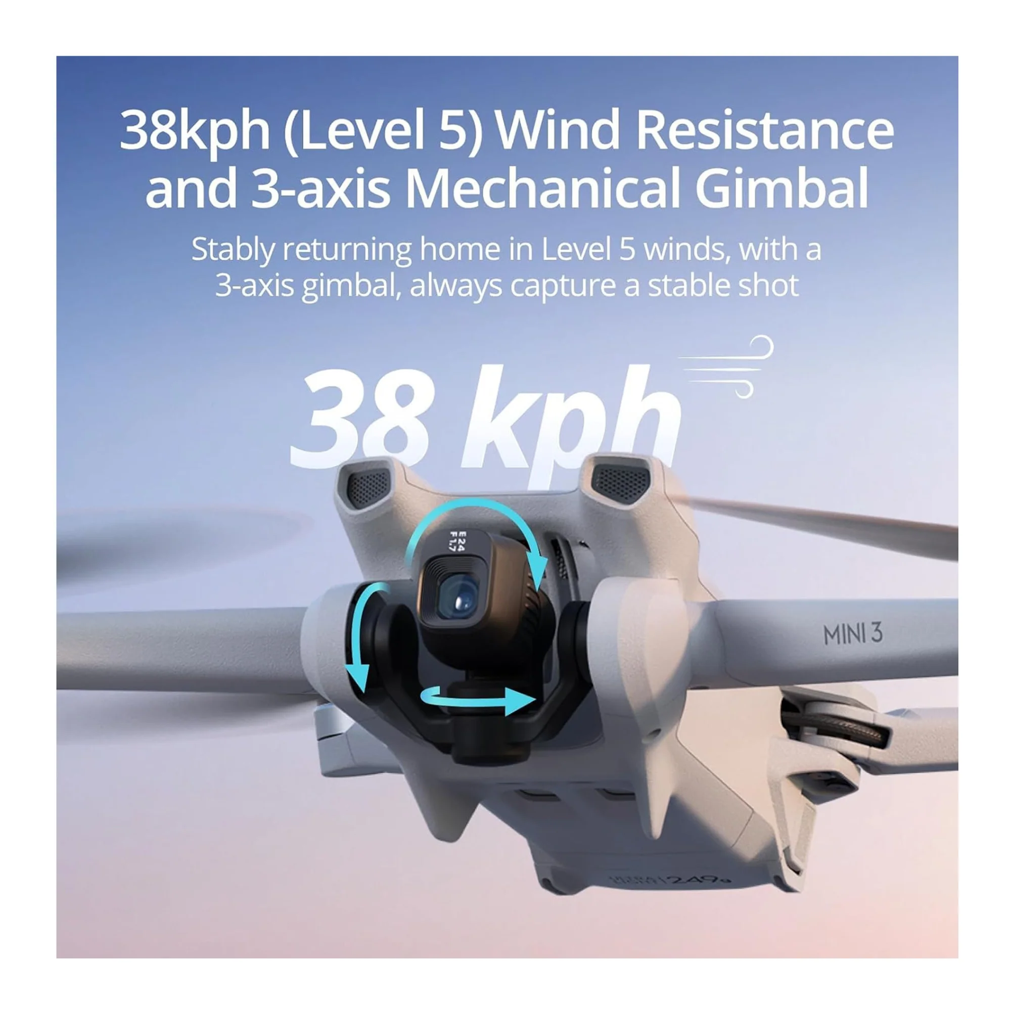 DJI Mini 3 Camera Drone with RC-N1 Remote Controller with Hard Case Bundle - Image 4