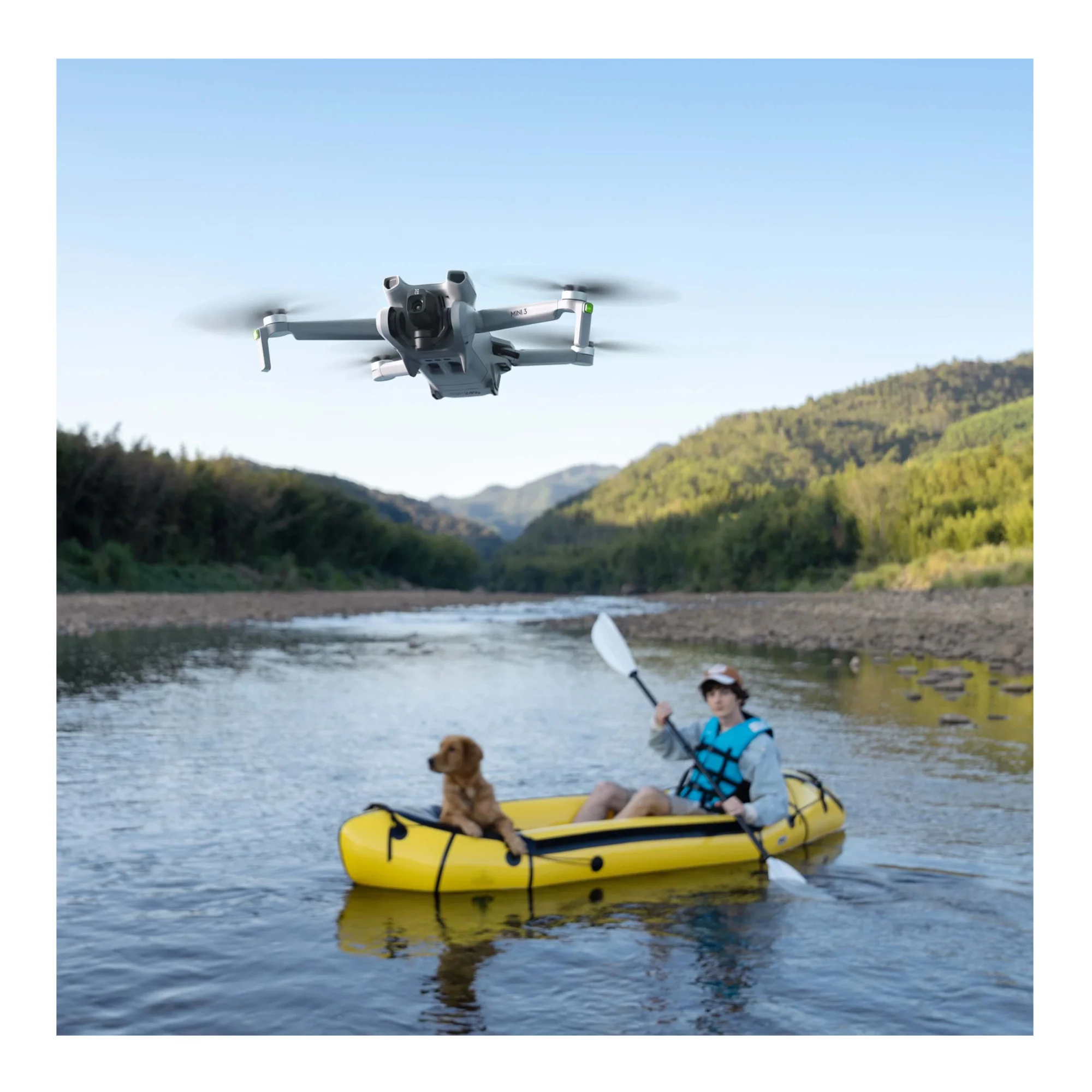 DJI Mini 3 Camera Drone with RC-N1 Remote Controller with Hard Case Bundle - Image 7