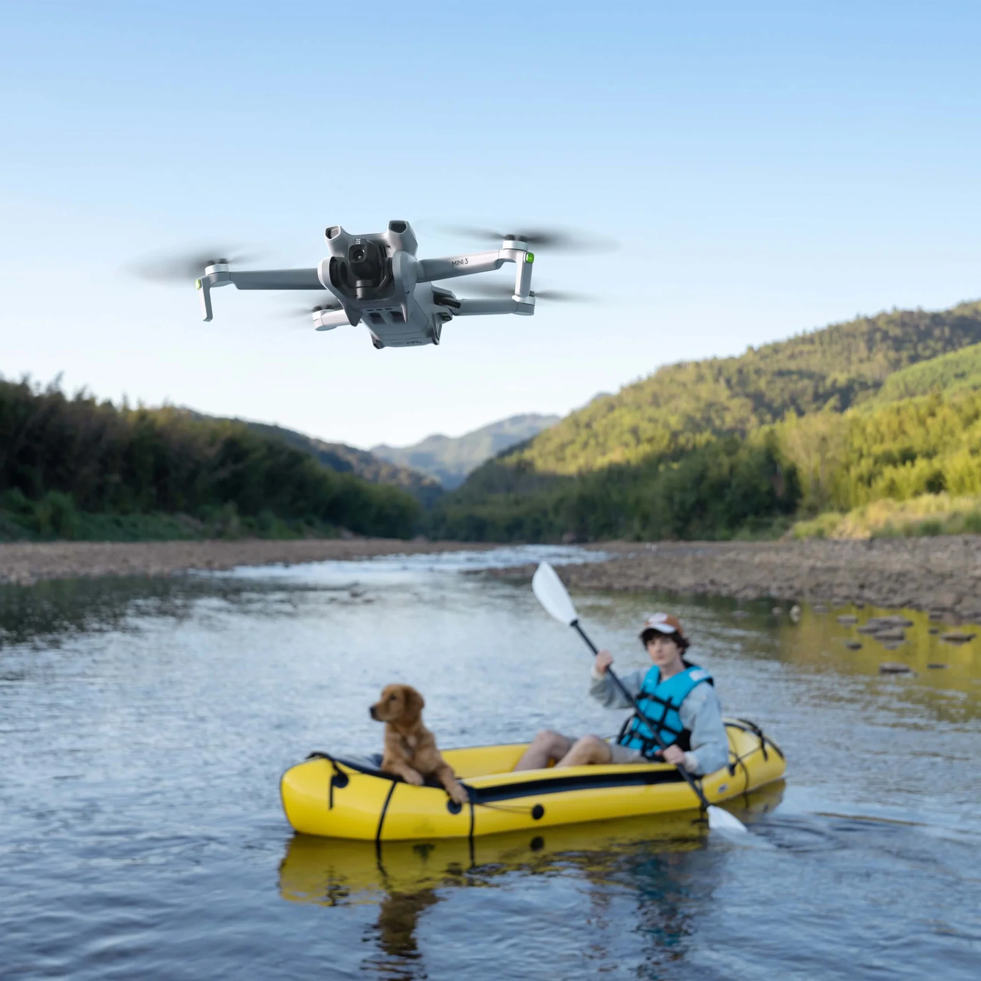 DJI Mini 3 Camera Drone with DJI RC Controller and Weatherproof Hard Case - Image 6