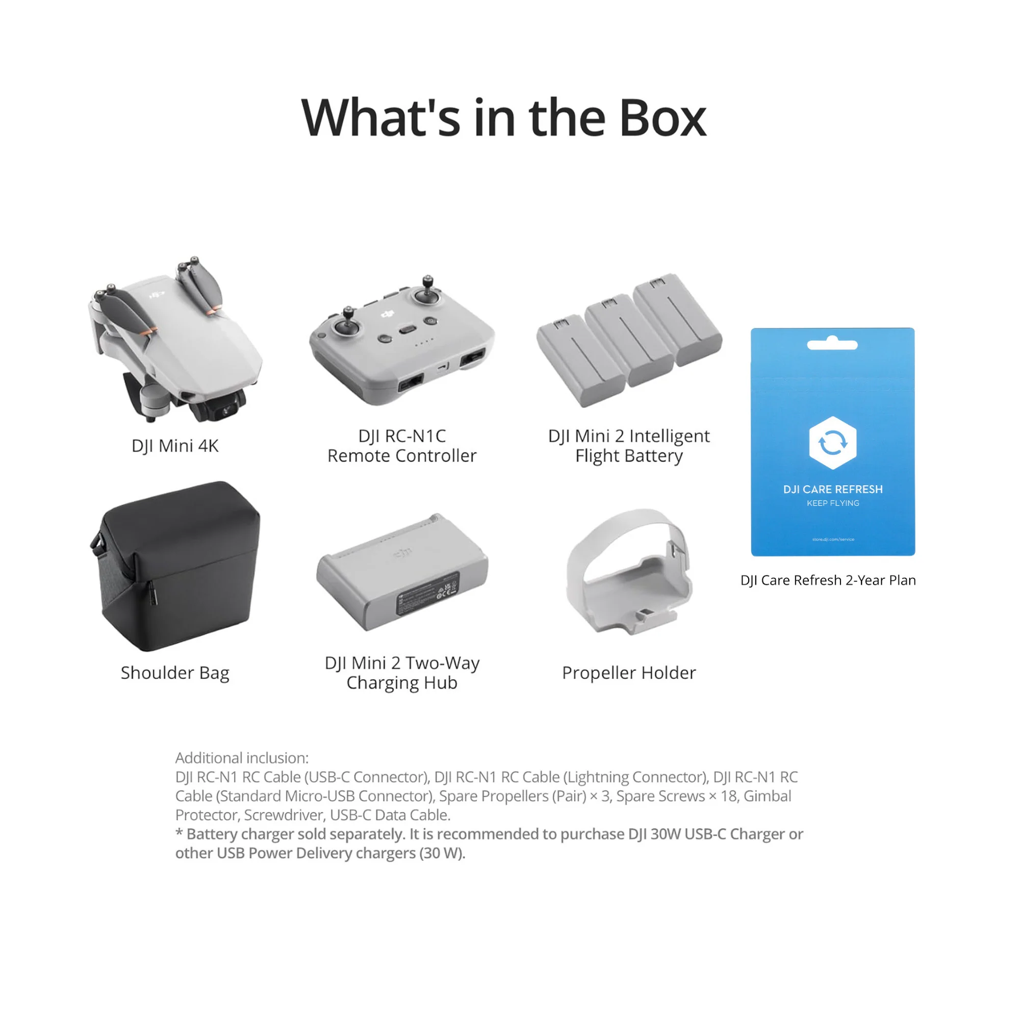 DJI Mini 4K Fly More Combo Drone with 4K UHD Camera and 2-Year Care Refresh Bundle - Image 6