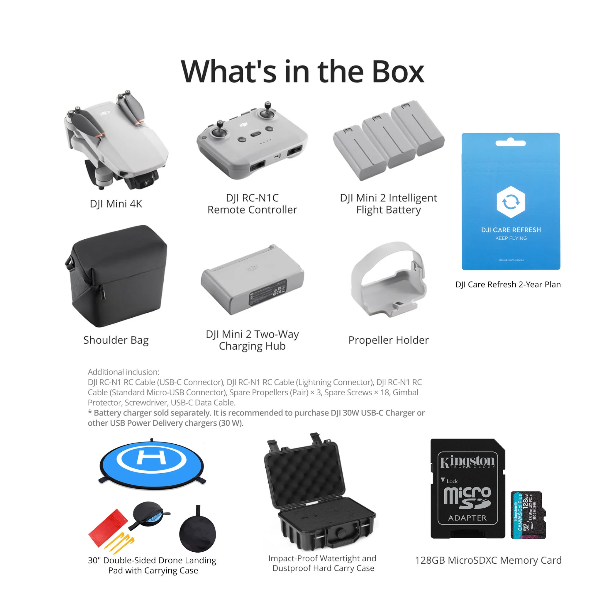 DJI Mini 4K Fly More Combo Drone with 4K UHD Camera and 3-Axis Gimbal Stabilization Bundle - Image 6