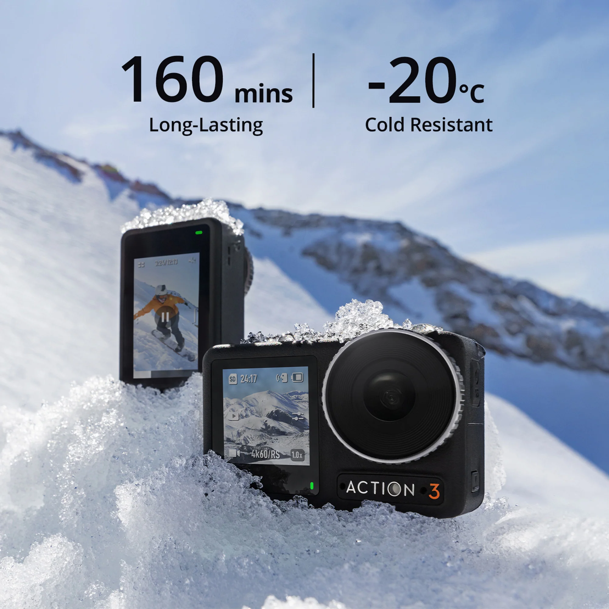 DJI Osmo Action 3 Camera Standard Combo Adventure Bundle - Sports and Action Camera with Accessories - Image 3
