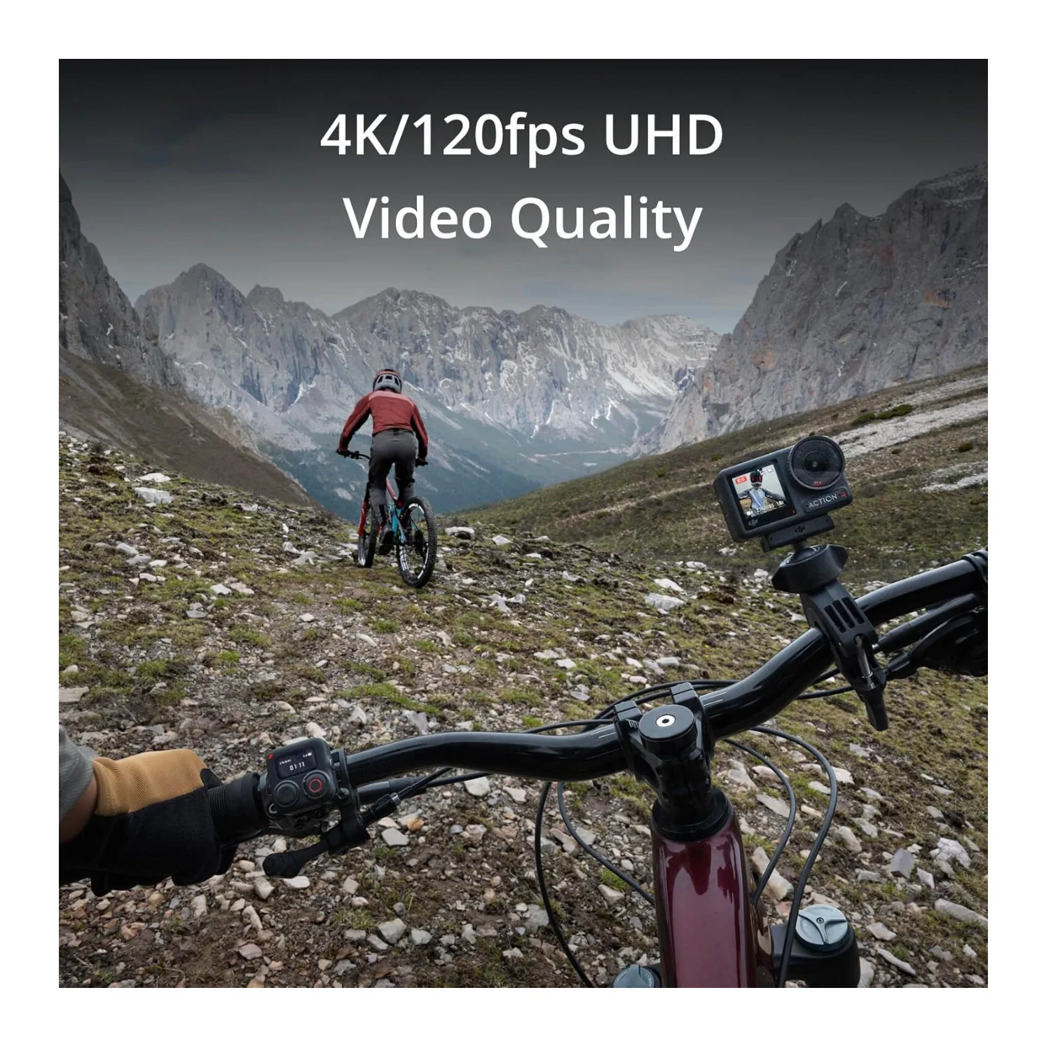 DJI Osmo Action 4 Essential Combo 4K/120fps Waterproof Action Camera - Image 7