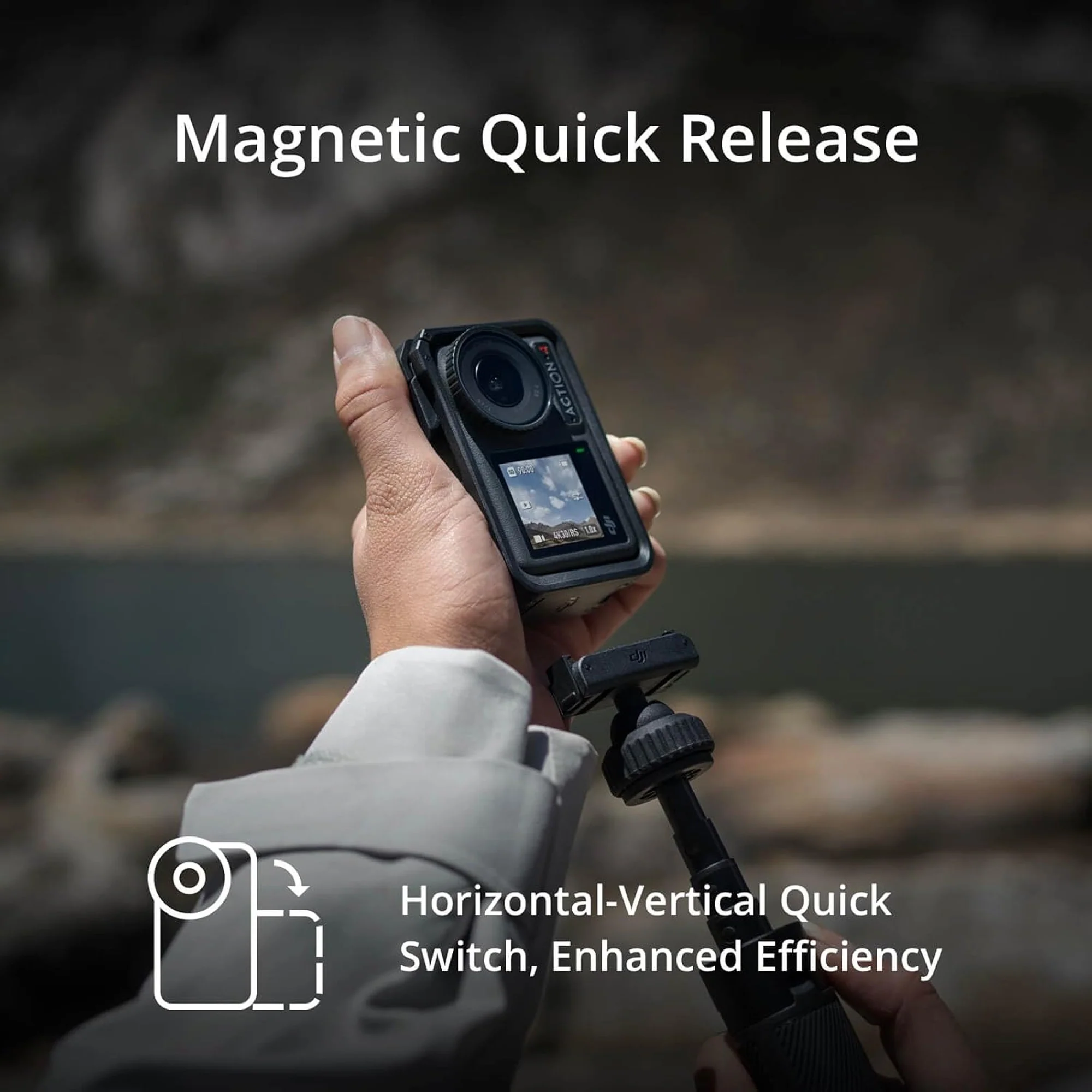 DJI Osmo Action 4 Camera Standard Combo Bundle with Care Refresh 2-Year Plan Card - Image 3