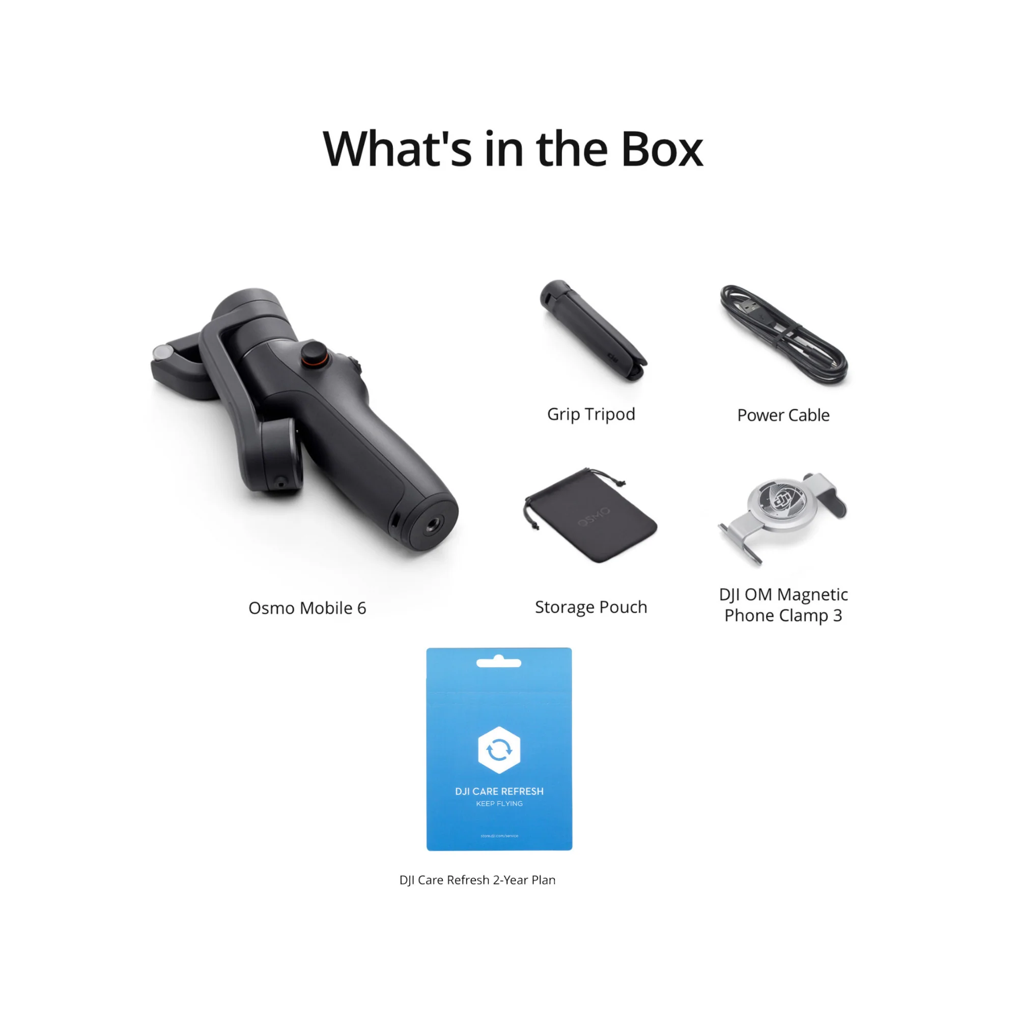 DJI Osmo Mobile 6 3-Axis Stabilization Smartphone Gimbal with Care Refresh 2-Year Plan Card Bundle - Image 5