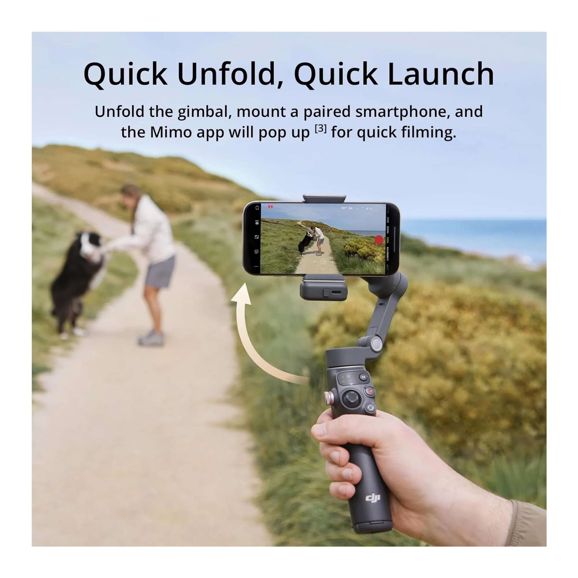 DJI Osmo Mobile 7P Intelligent Tracking Phone Gimbal with Care Refresh 2-Year Plan Card - Image 4