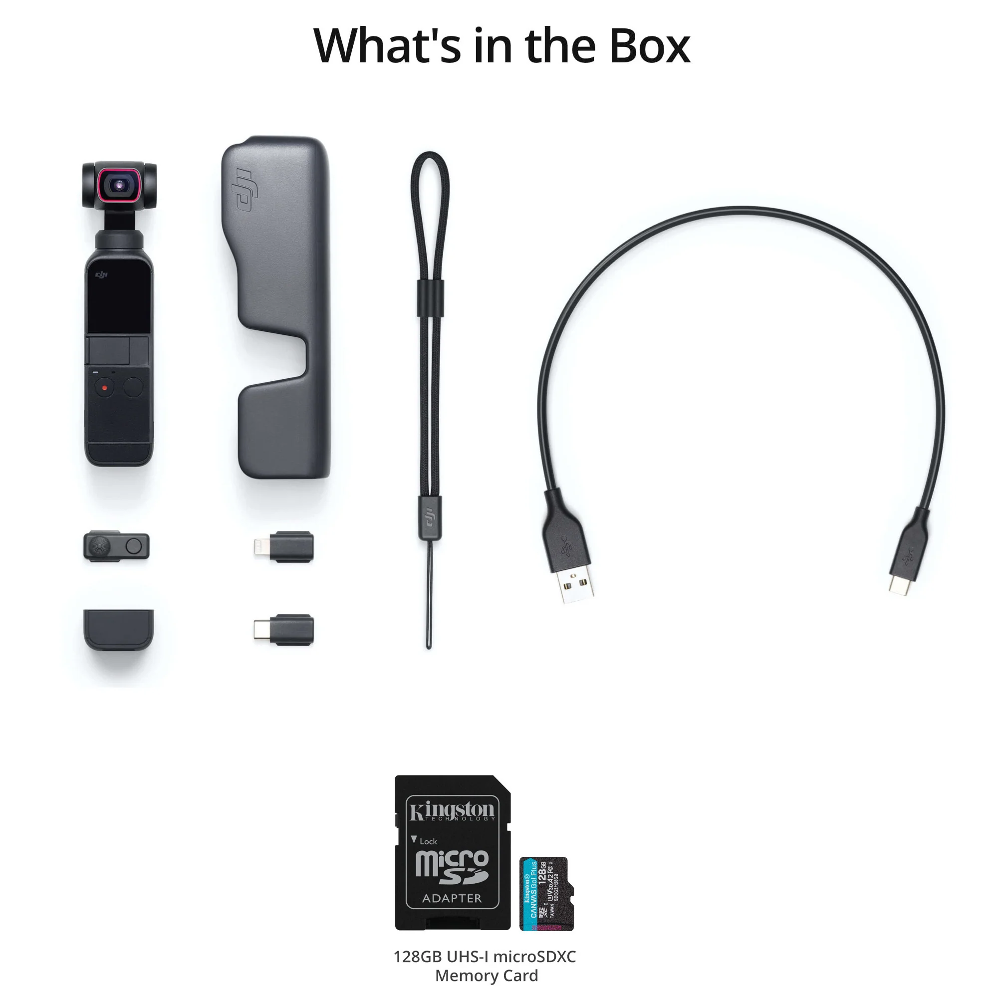 DJI Pocket 2 Gimbal with Mini Camera with 128GB U3 A2 MicroSD Card - Handheld Pocket-Sized Camera - Image 6
