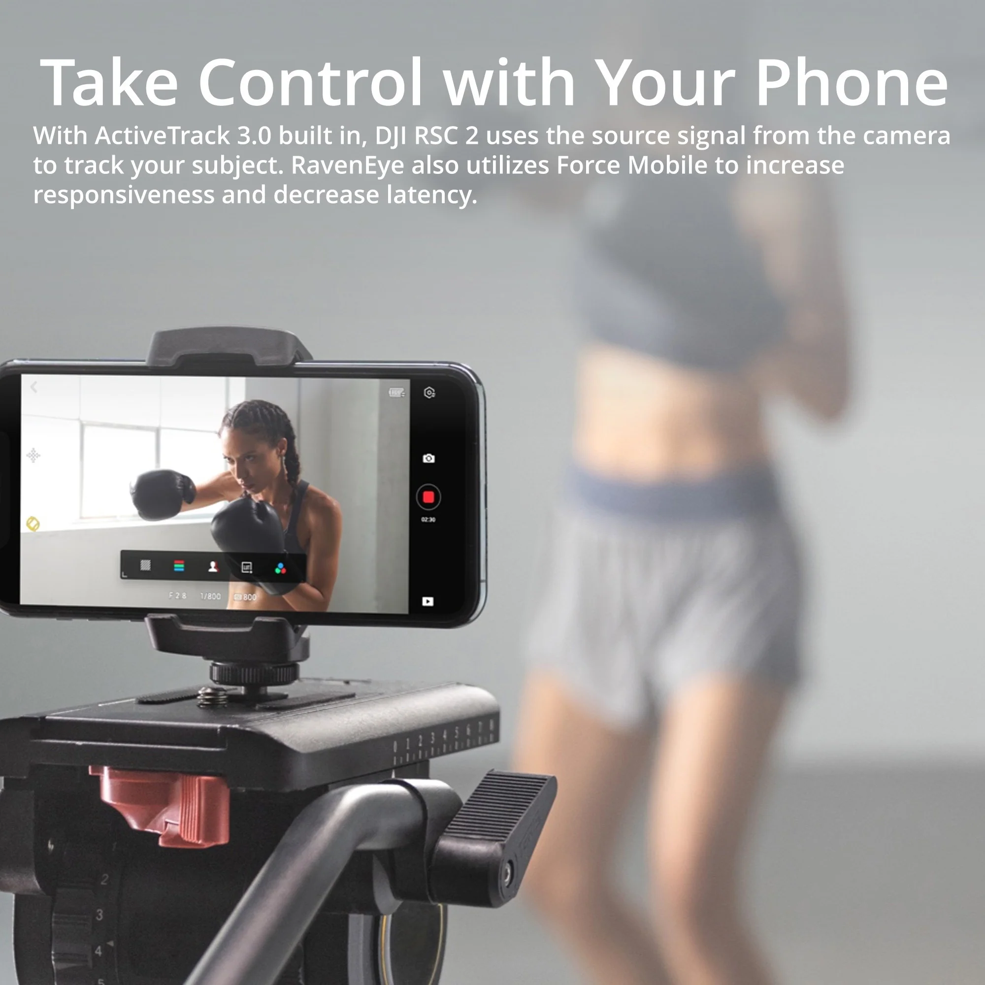 DJI RSC 2 Gimbal Stabilizer with Weatherproof Hard Case - Gimbal Stabilizer with 1'' OLED Screen - Image 5