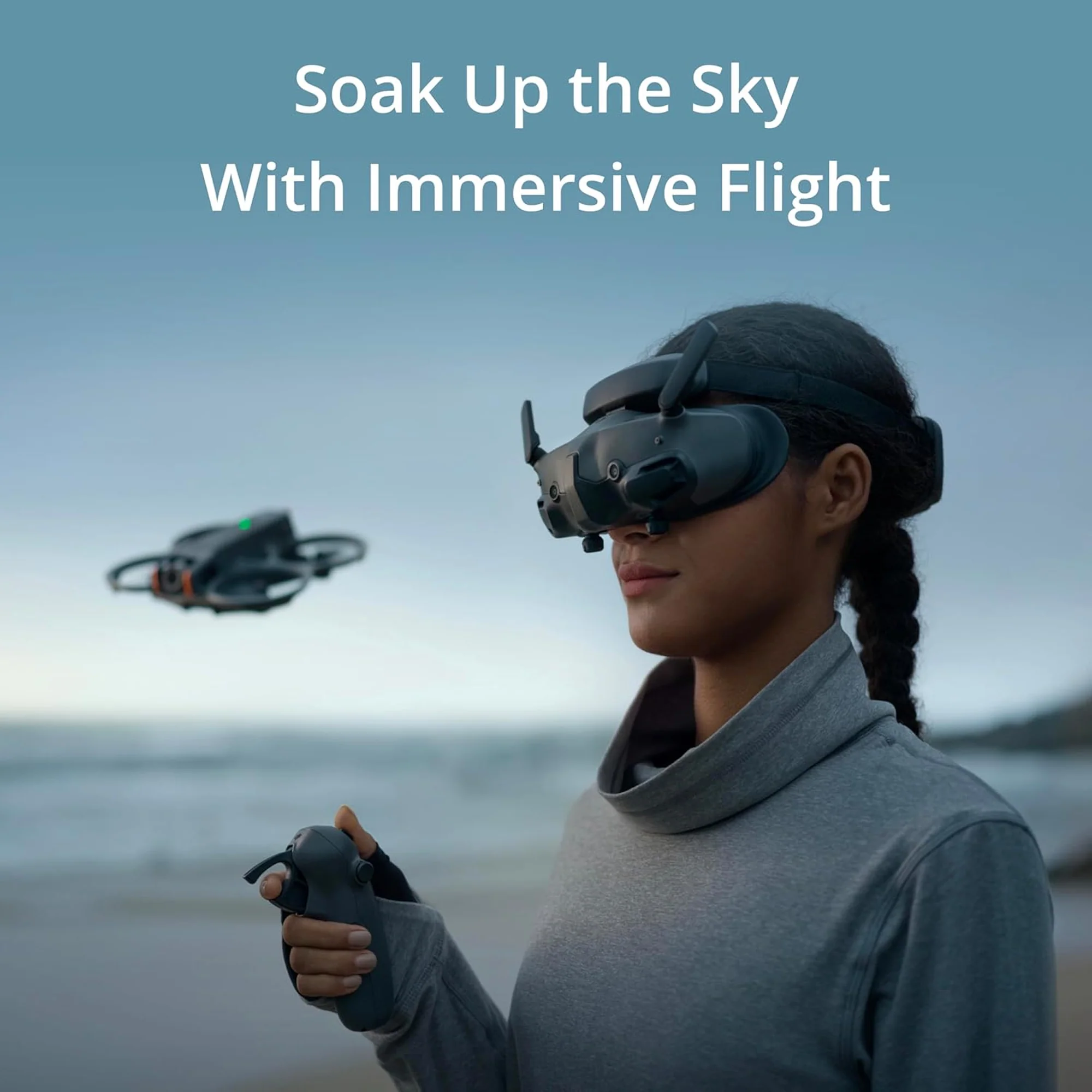 DJI Goggles 3 with O3 Air Unit and  256GB MicroSDXC Memory Card bundle - Image 2