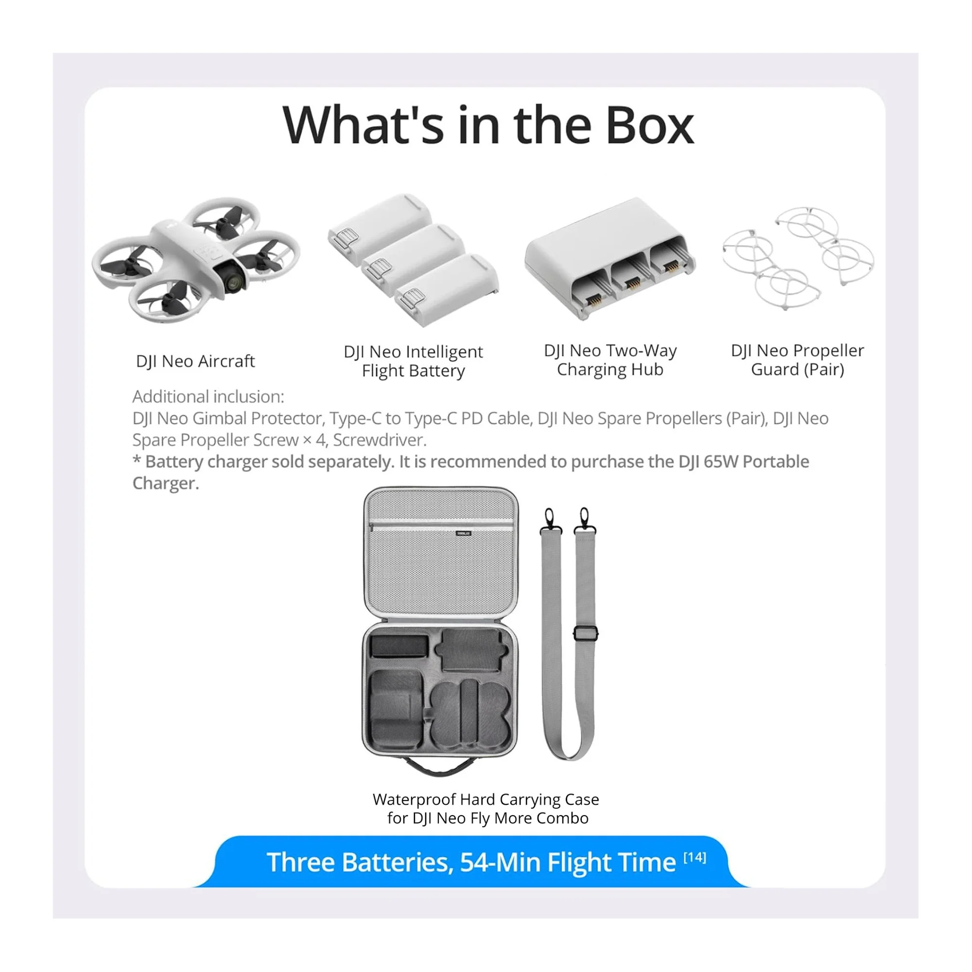 DJI Neo Palm Sized Lightweight Drone Combo with Six Intelligent Shooting Modes with Customized Case - Image 6