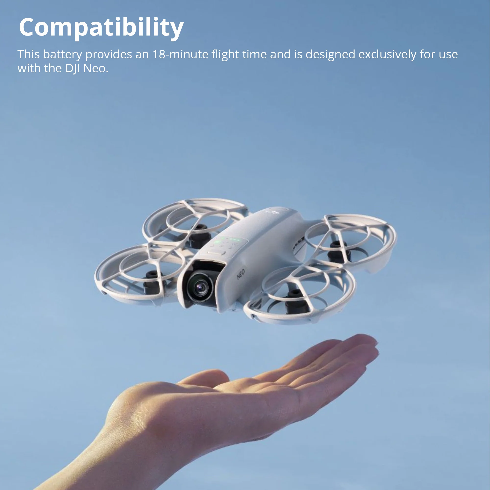 DJI Neo Intelligent Flight Battery (2-Pack) with 30" Double-Sided Drone Landing Pad Bundle - Image 3