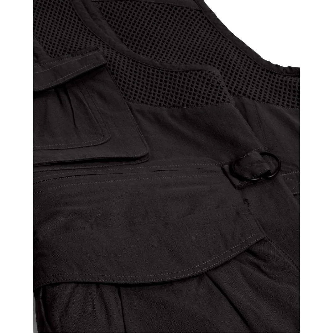 DOMKE PhoTOGS Vest with 100 Percent Cotton, 12 Pockets and Padded Collar (Black, XL Size) - Image 3