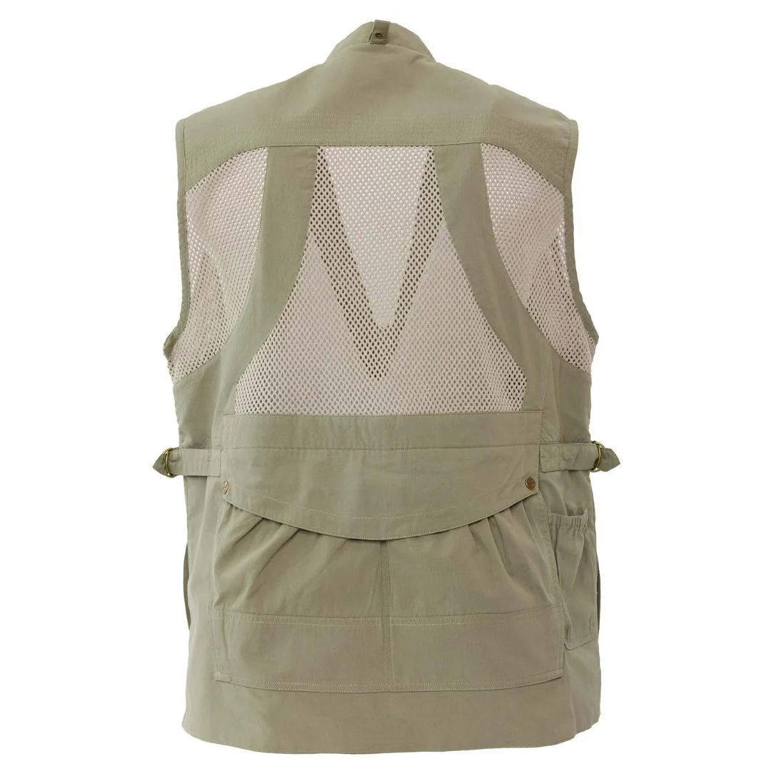 DOMKE PhoTOGS Vest with 100 Percent Cotton, 12 Pockets and Padded Collar (Sand, XXL Size) - Image 3