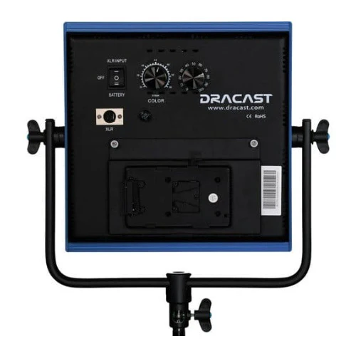 Dracast Pro Series Bi-Color 4-Light ENG Kit with V-Mount Battery Plates - Image 7