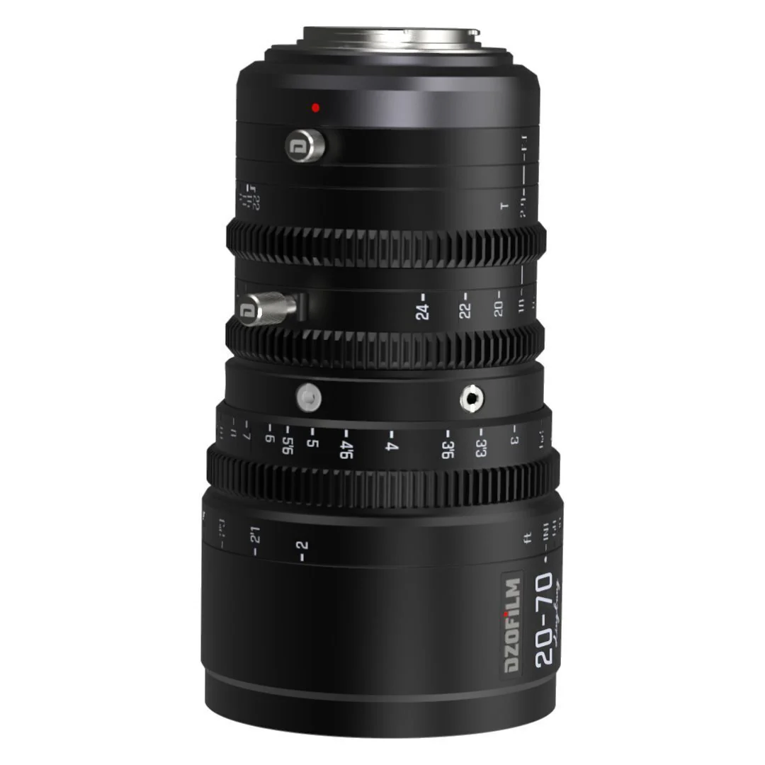 DZOFilm Linglung 20-70mm T2.9 MFT Parfocal Professional M43 Mount Zoom Cine Lens (Black) - Image 7