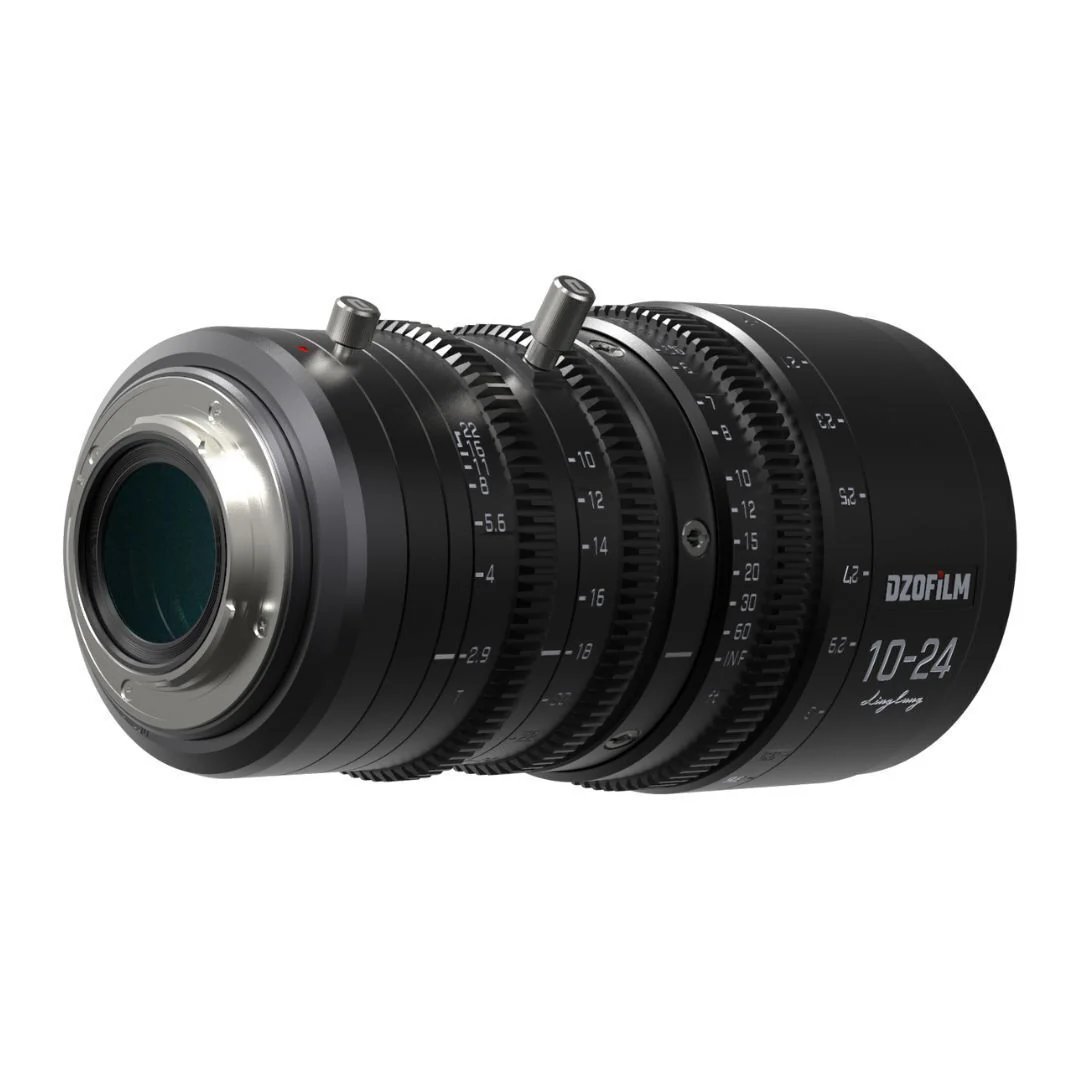 DZOFilm Linglung 10-24mm T2.9 MFT Parfocal M43 Mount Professional Zoom Cine Lens (Black) - Image 5