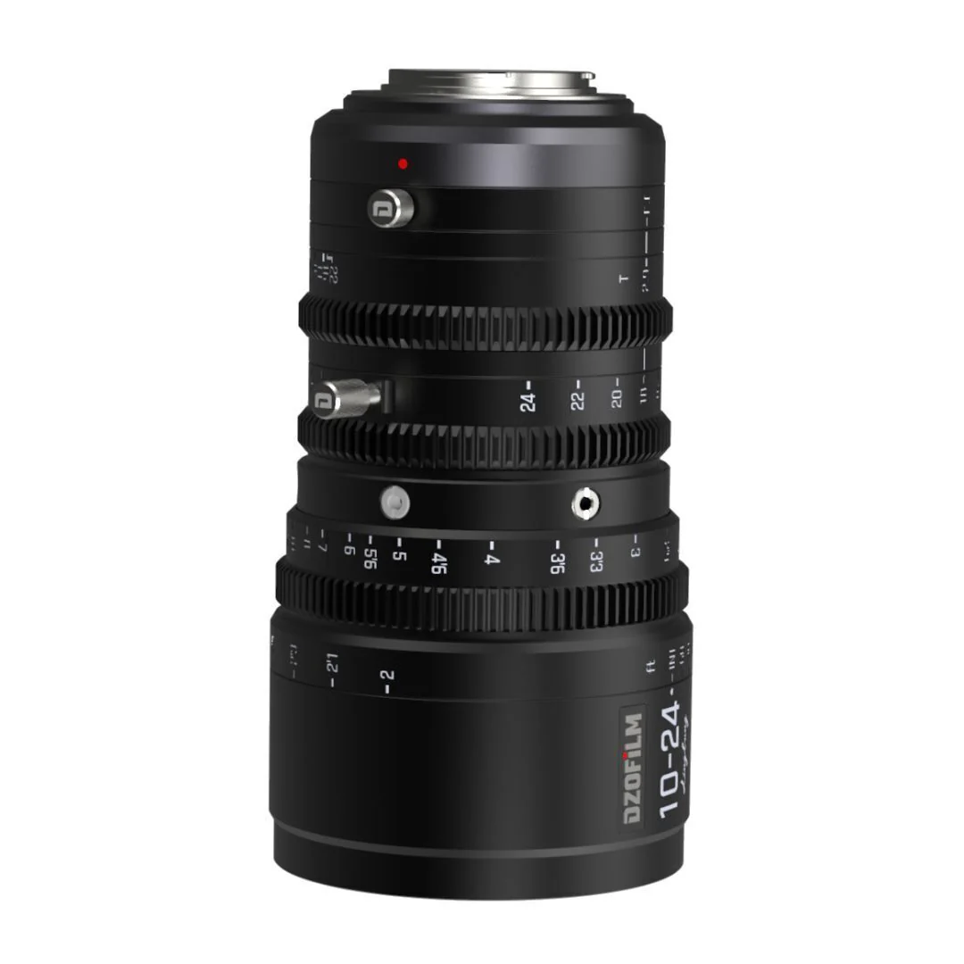 DZOFilm Linglung 10-24mm T2.9 MFT Parfocal M43 Mount Professional Zoom Cine Lens (Black) - Image 6
