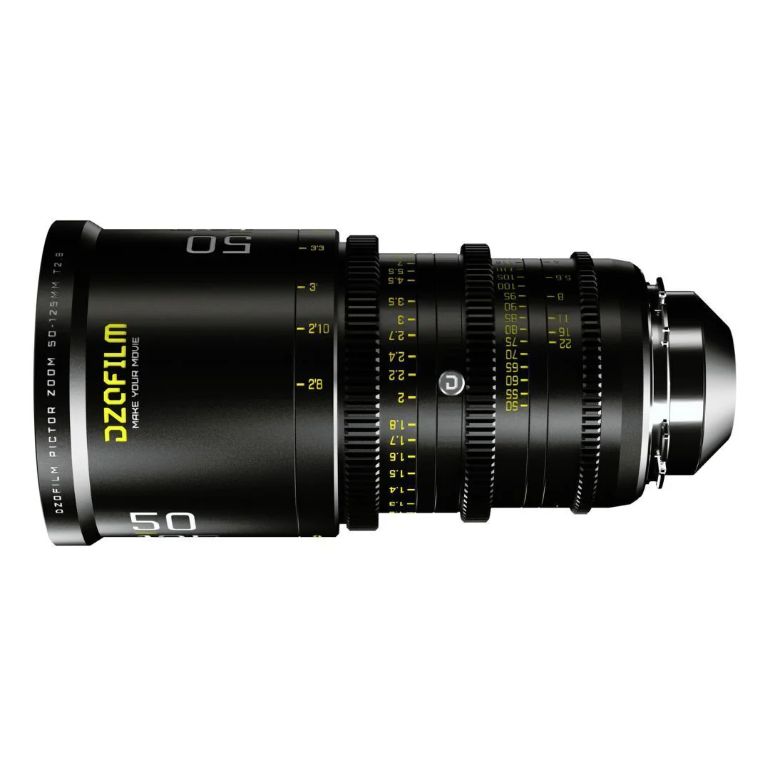 DZOFilm Pictor Zoom 50-125mm T2.8 Super 35 Parfocal Lens (PL Mount and EF Mount) - Image 6