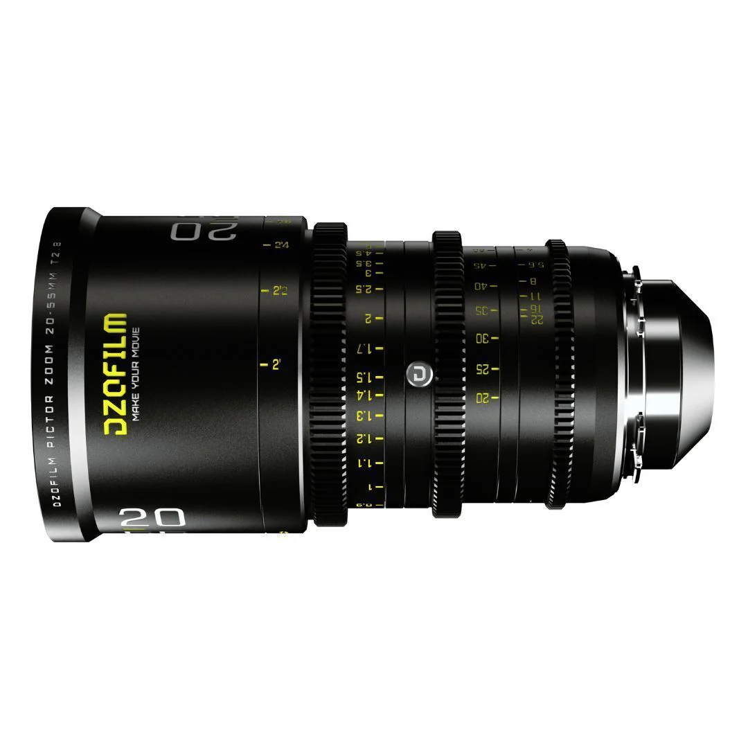 DZOFilm Pictor Zoom 20-55mm T2.8 Super 35 Parfocal Lens (PL Mount and EF Mount) - Image 3