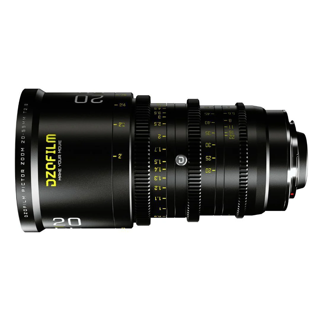 DZOFilm Pictor Zoom 20-55mm T2.8 Super 35 Parfocal Lens (PL Mount and EF Mount) - Image 6