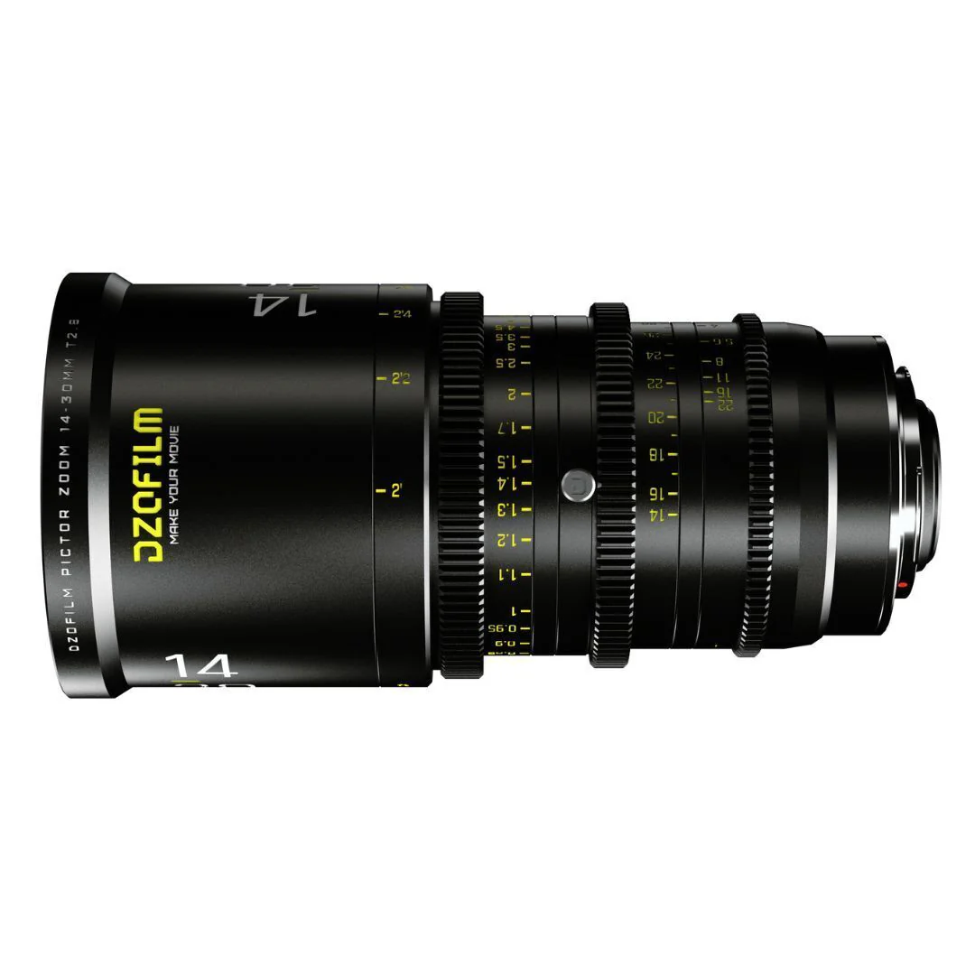 DZOFilm Pictor Zoom 14-30mm T2.8 Super 35 Parfocal Lens (PL and EF Mounts, Black) - Image 6