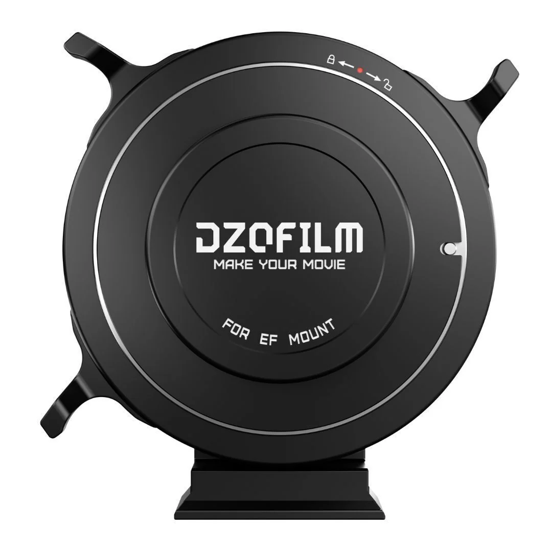 DZOFilm Octopus Adapter for EF-Mount Lens to E-Mount Camera with Active-Locking System (Black) - Image 4