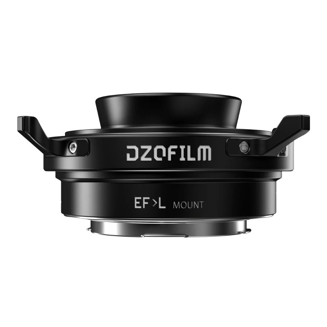 DZOFilm Octopus Adapter for EF-Mount Lens to L-Mount Camera with Active-Locking System (Black)