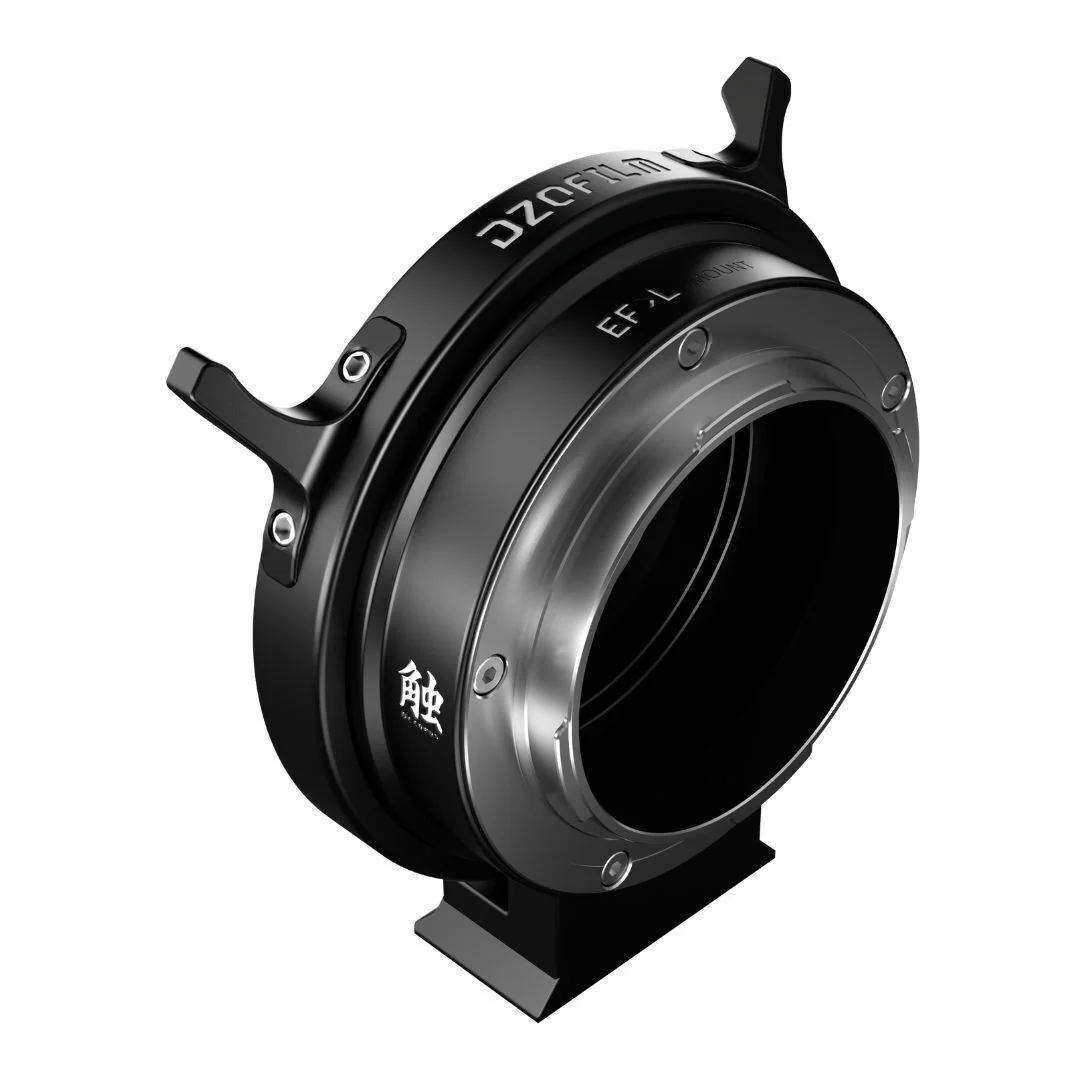 DZOFilm Octopus Adapter for EF-Mount Lens to L-Mount Camera with Active-Locking System (Black) - Image 2