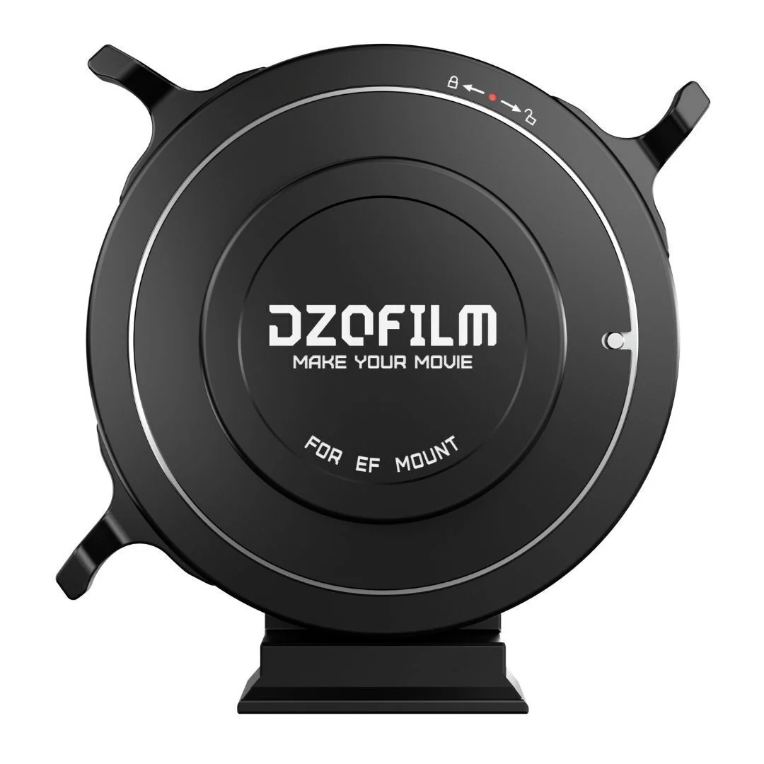 DZOFilm Octopus Adapter for EF-Mount Lens to L-Mount Camera with Active-Locking System (Black) - Image 4