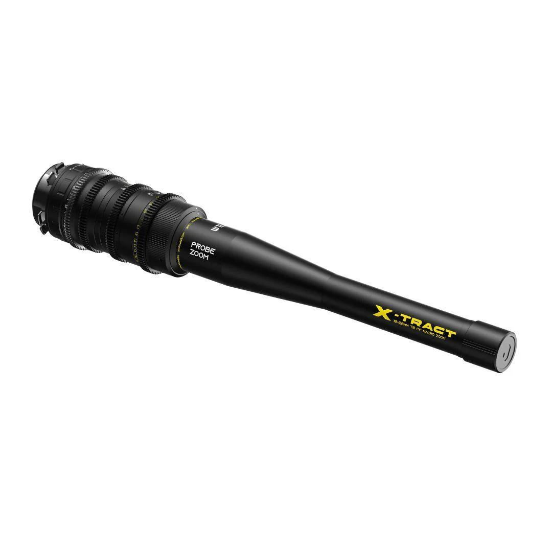 DZOFilm X-Tract 18-28mm T8 FF Wide-Angle Probe Zoom 0-Degree Lens with 2.1x Magnification (Black)