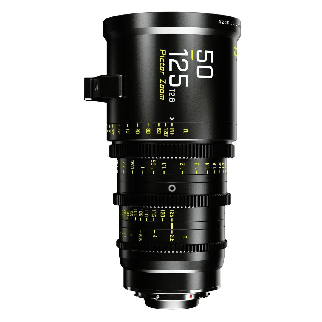 DZOFilm Pictor Zoom 20-55mm and 50-125mm T2.8 Super 35 Lens Bundle (PL and EF Mount, Black) - Image 3