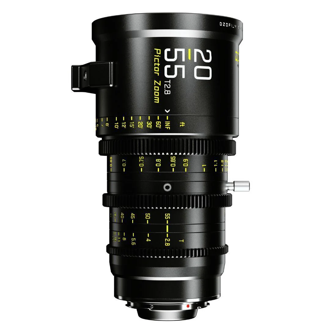 DZOFilm Pictor Zoom 20-55mm and 50-125mm T2.8 Super 35 Lens Bundle (PL and EF Mount, Black) - Image 4