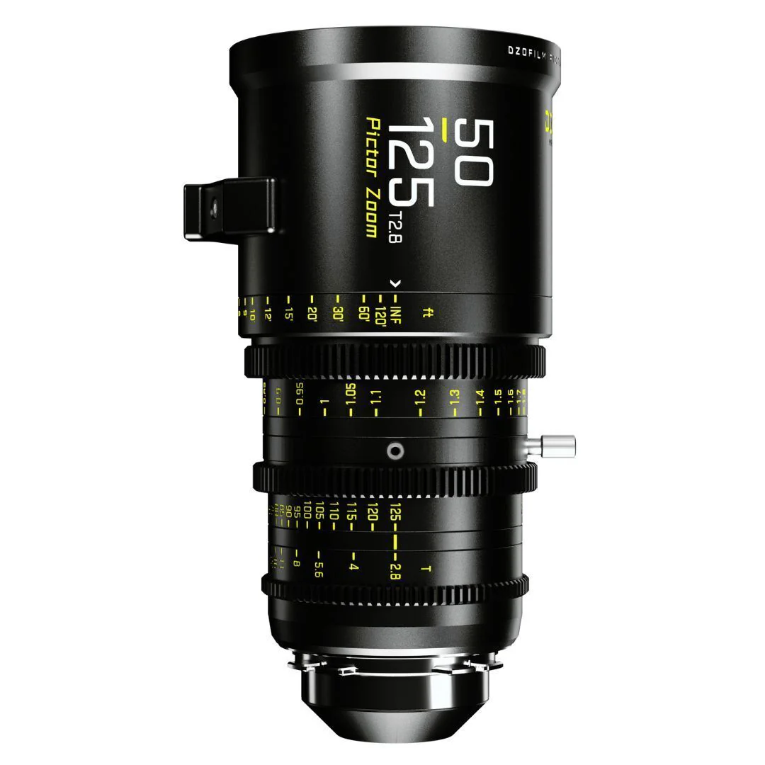 DZOFilm Pictor Zoom 20-55mm and 50-125mm T2.8 Super 35 Lens Bundle (PL and EF Mount, Black) - Image 5